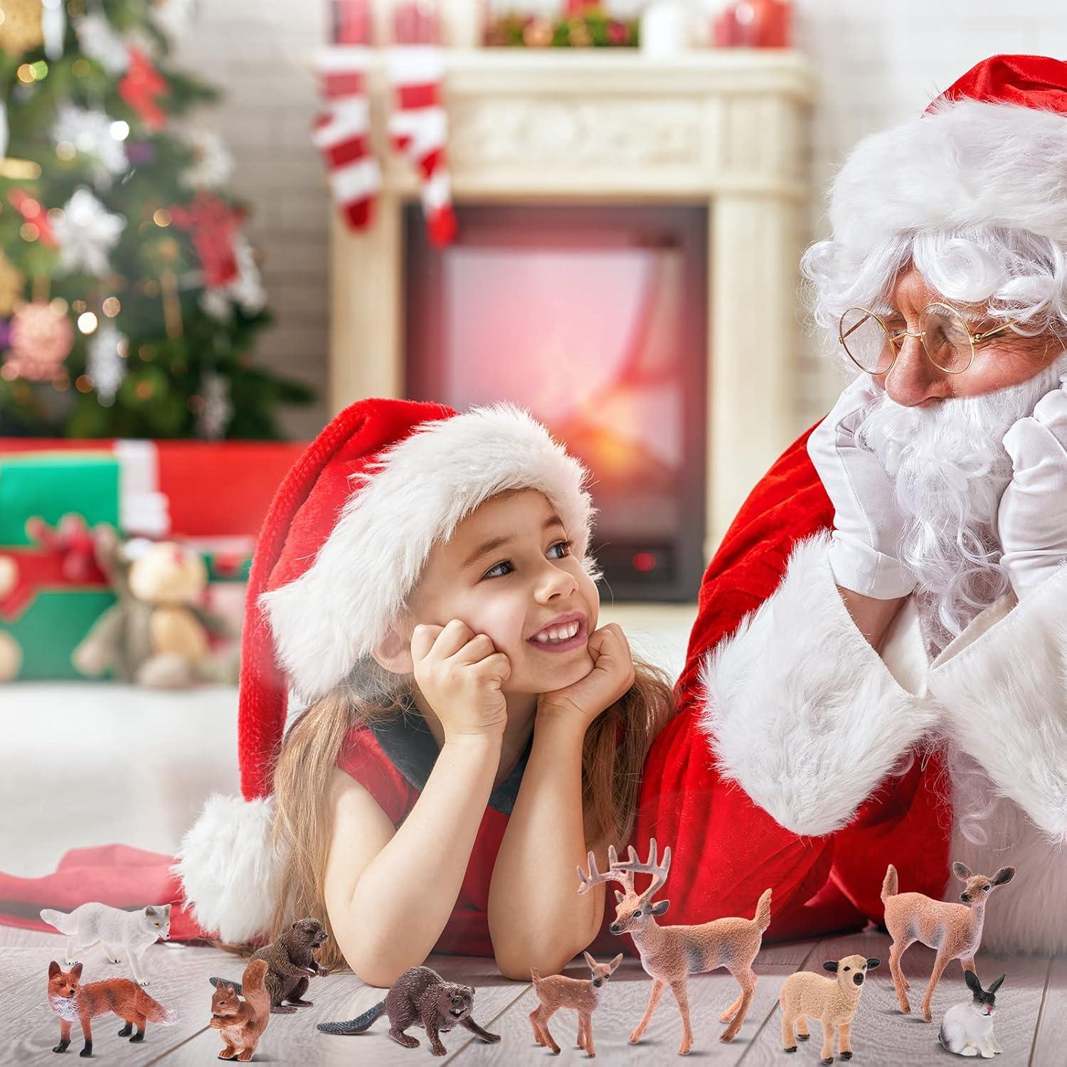 10 Figuras de Animales del Bosque Chalyna Juguetes Educativos