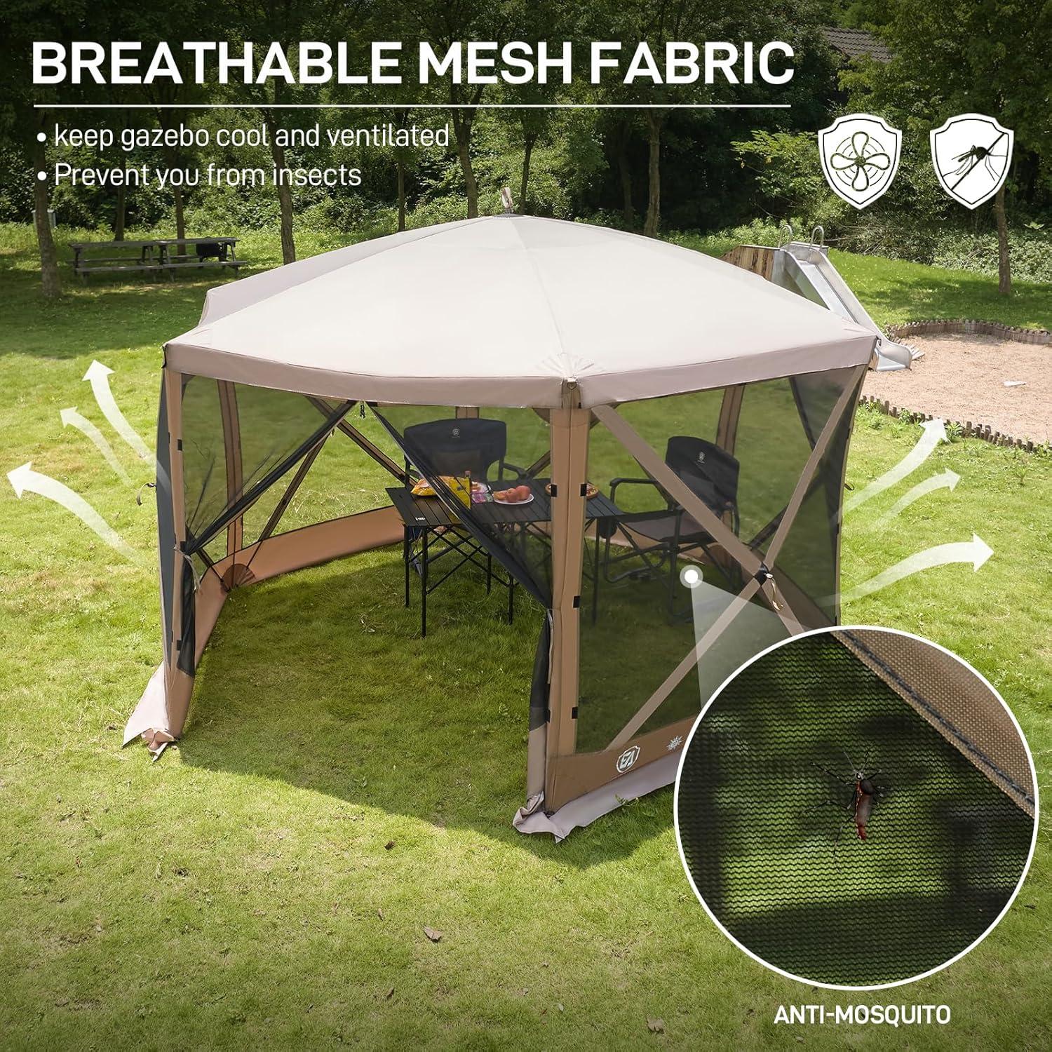 Tienda Pop Up EVER ADVANCED 3.5x3.5m para 8-10 Personas