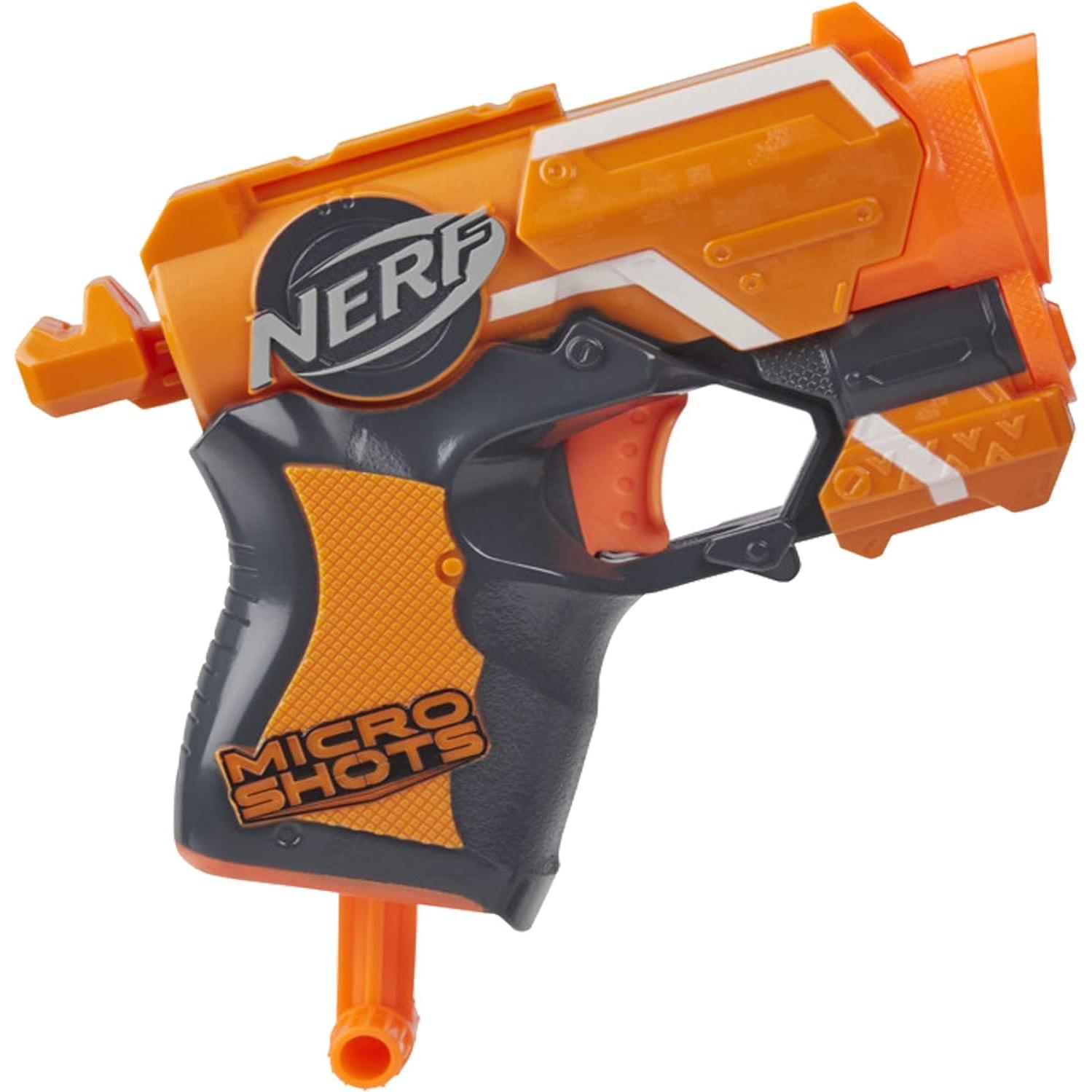 Paquete de 6 Blasters NERF MicroShots con 6 Dardos Elite