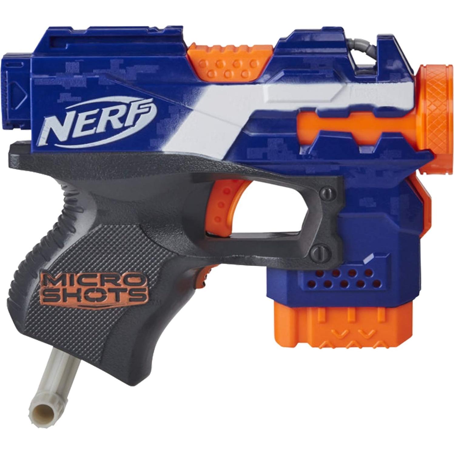 Paquete de 6 Blasters NERF MicroShots con 6 Dardos Elite