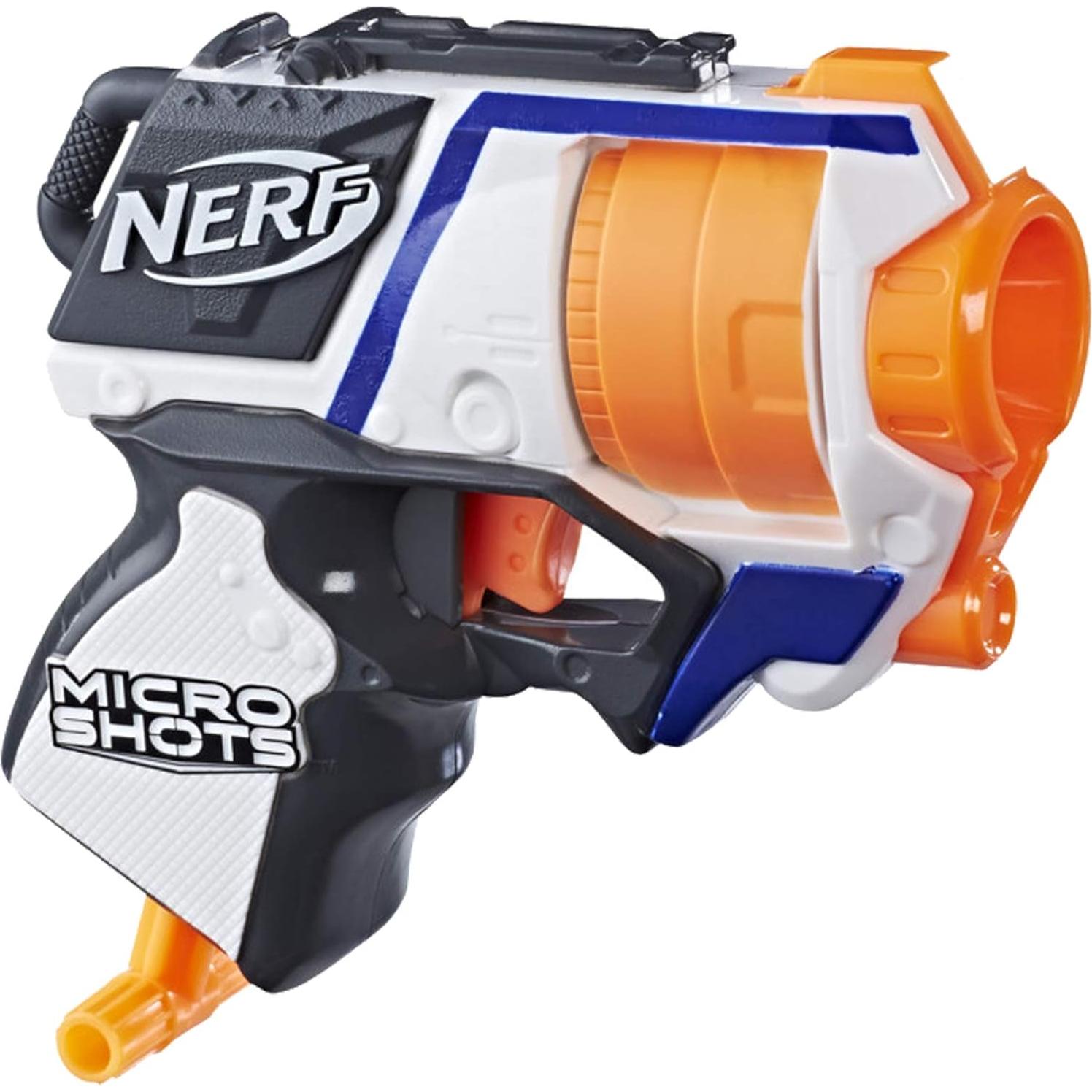 Paquete de 6 Blasters NERF MicroShots con 6 Dardos Elite