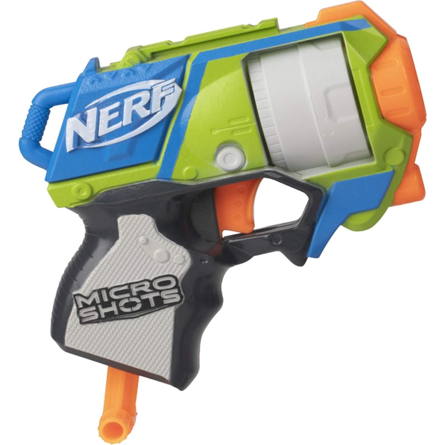 Paquete de 6 Blasters NERF MicroShots con 6 Dardos Elite