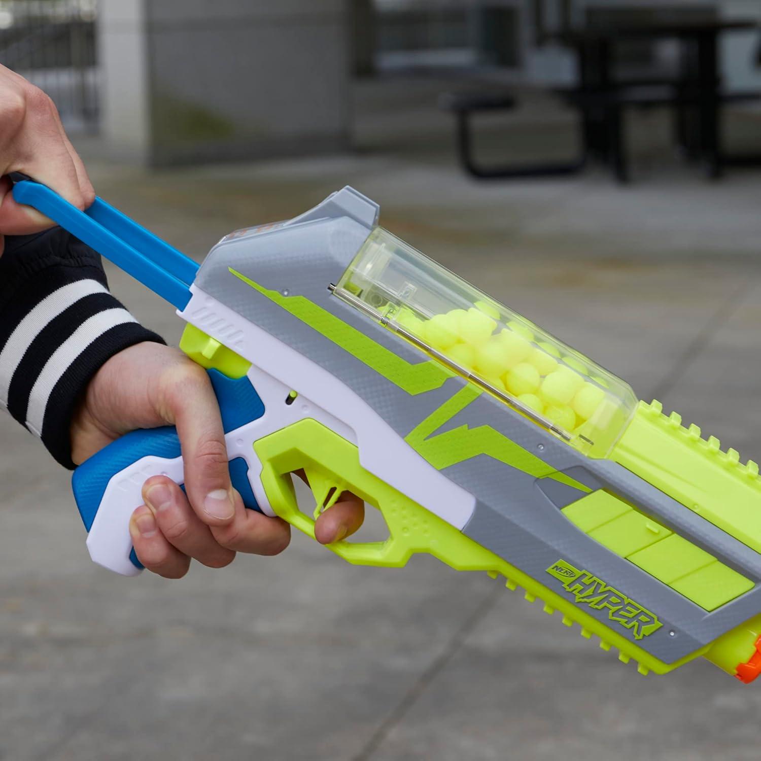Blaster Nerf Hyper Impulse-40 con 30 Rondas y Gafas