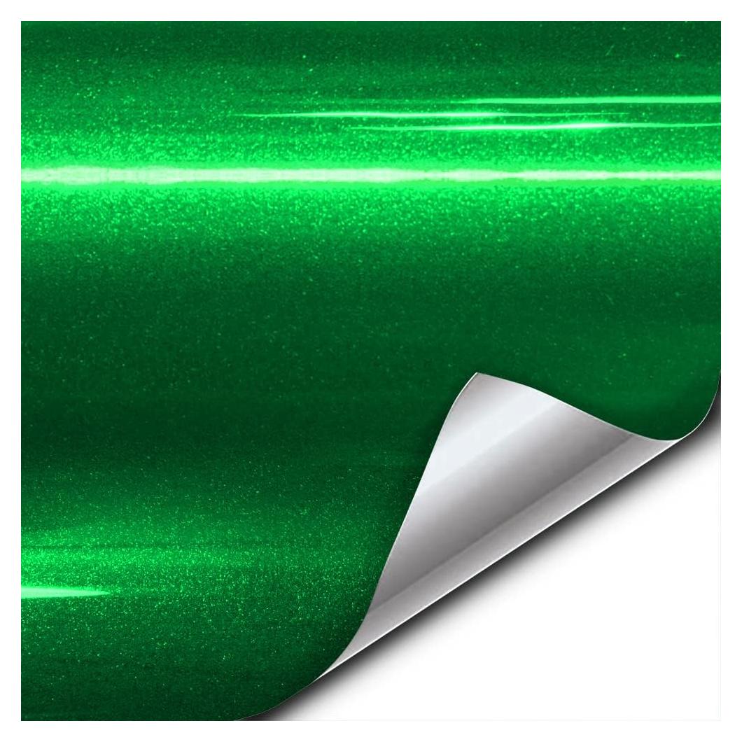 Vinilo Envoltura de Coche VViViD Liquid Metal Verde 0.30m x 1.52m