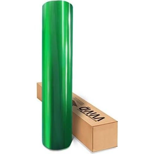 Vinilo Envoltura de Coche VViViD Liquid Metal Verde 0.30m x 1.52m