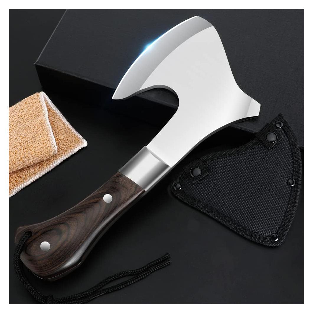 Hacha de Camping VCXOX de Acero Alto Carbono 23.1cm