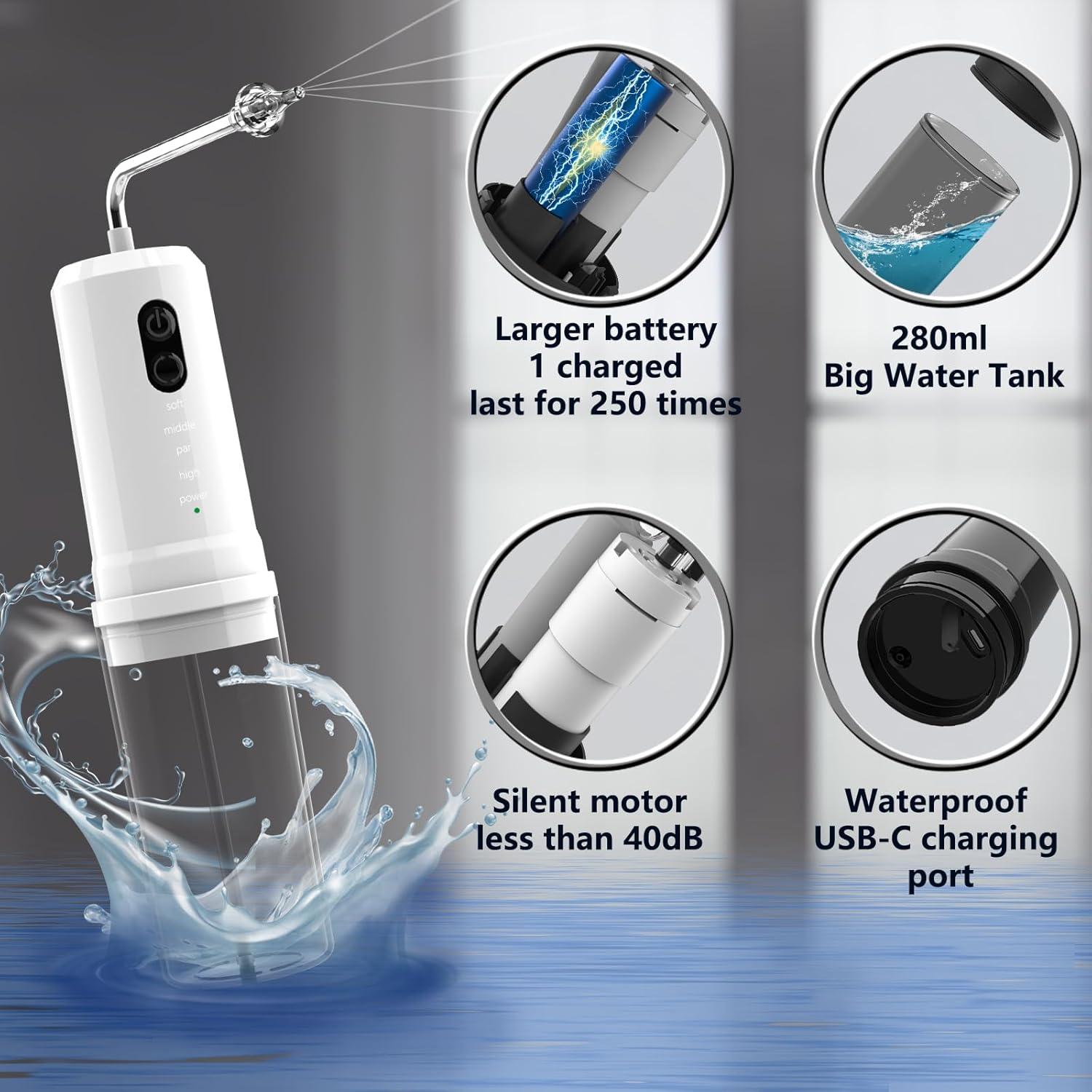 Kit de Limpieza de Oídos Eléctrico Pirzlqie con 4 Modos