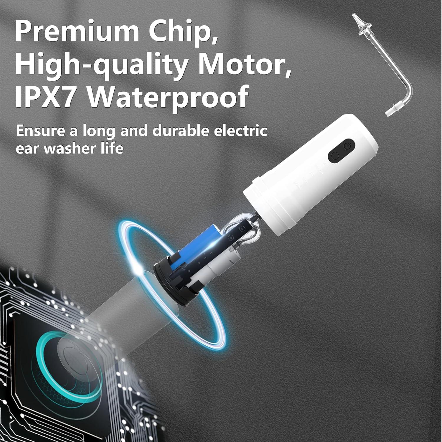 Kit de Limpieza de Oídos Eléctrico Pirzlqie con 4 Modos