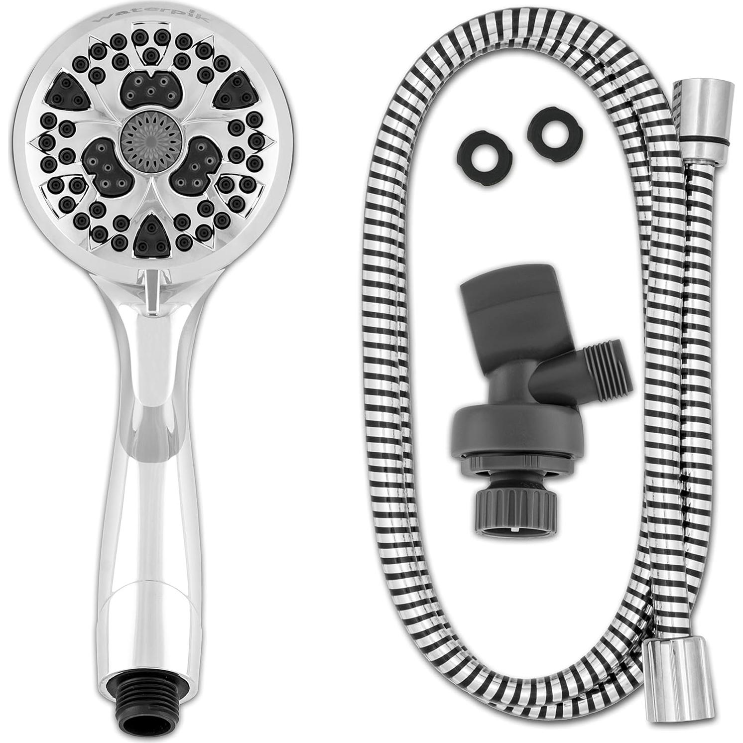 Cabezal de Ducha Waterpik NSE-753E Ajustable 7 Modos Cromado