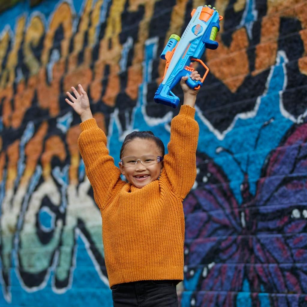 Blaster Nerf Elite Junior Rookie con 32 dardos y 4 objetivos