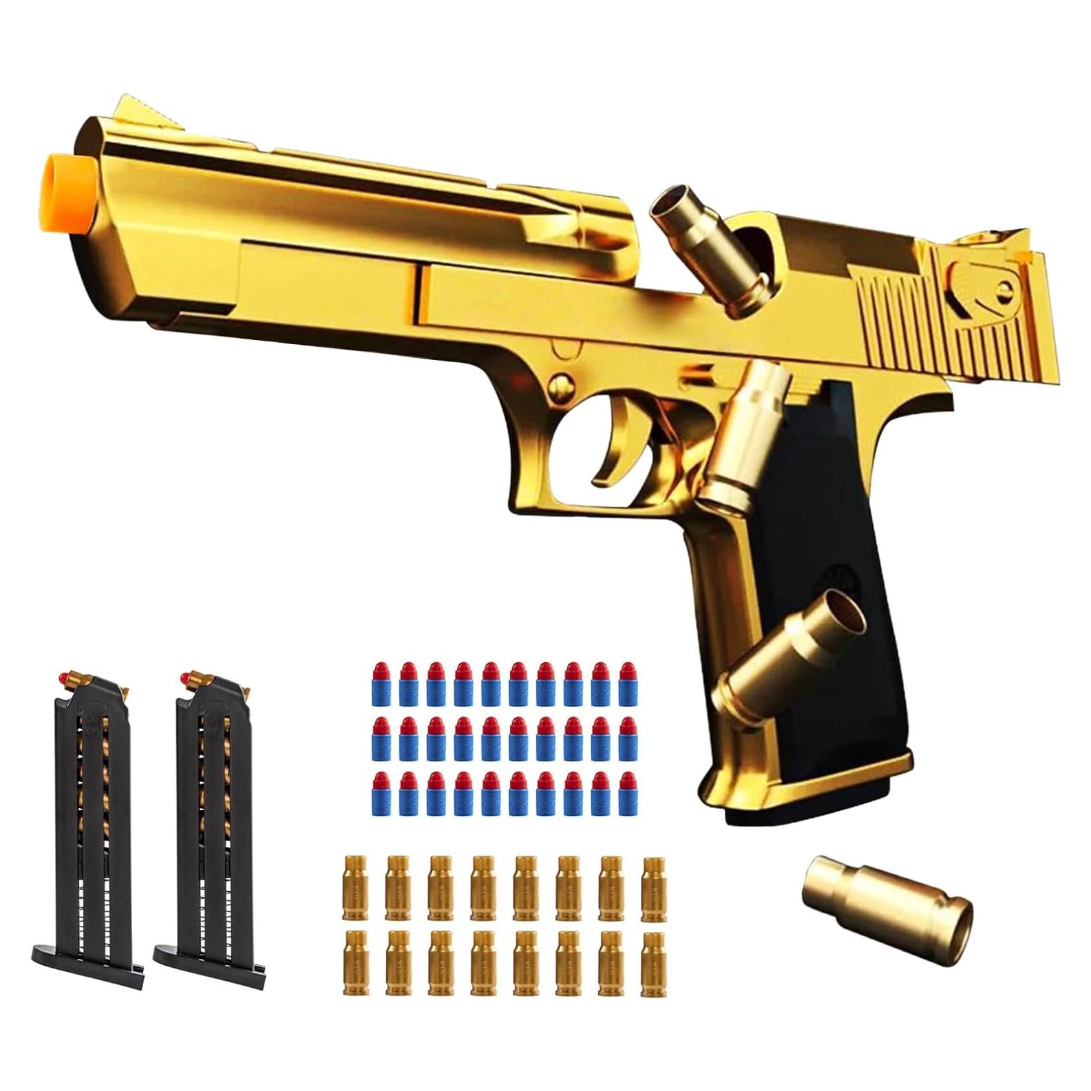 Pistola de Juguete YIXINYY con Balas de EVA Seguras 20cm