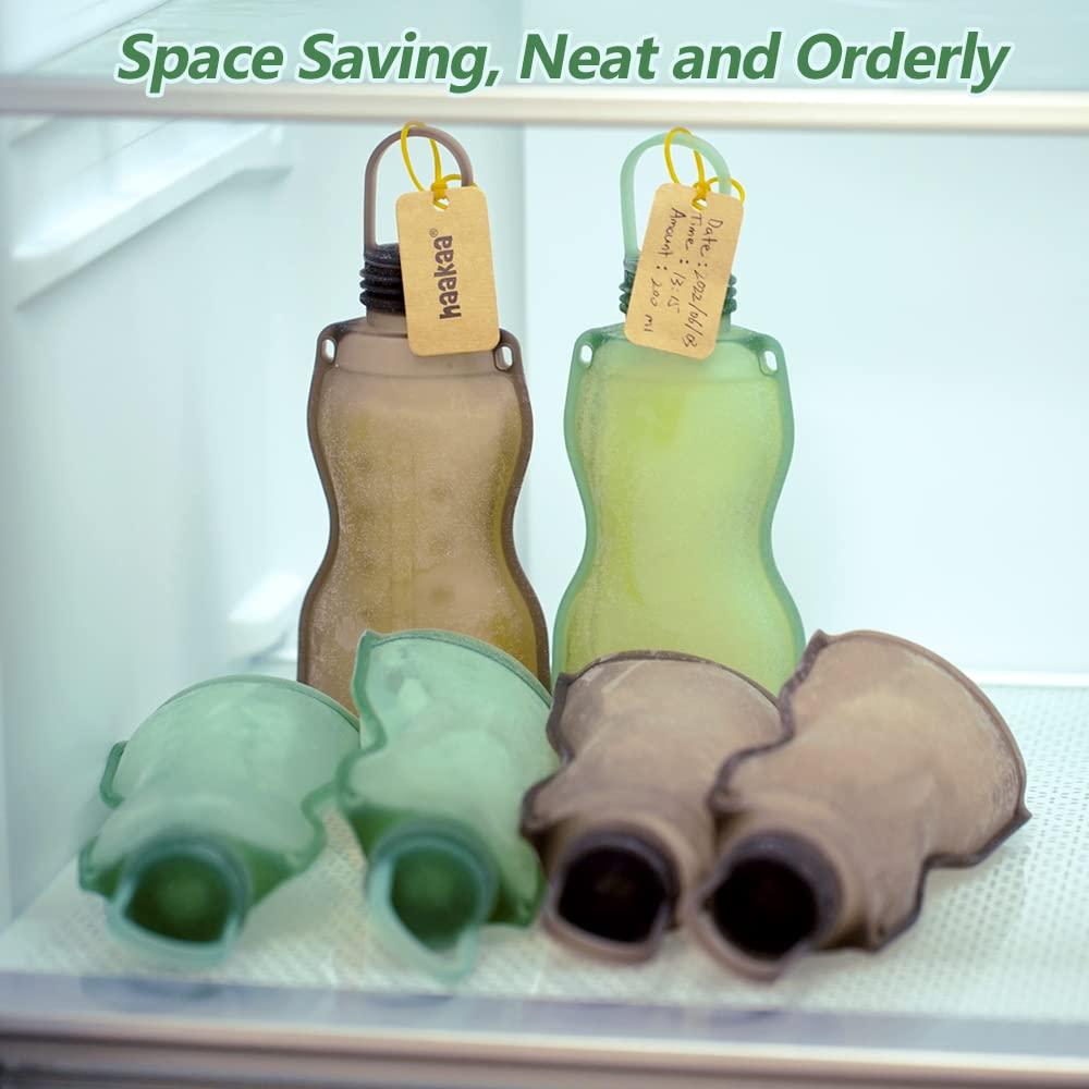 Bolsa de Almacenamiento de Leche Materna Haakaa 260 ml - 5 Unidades