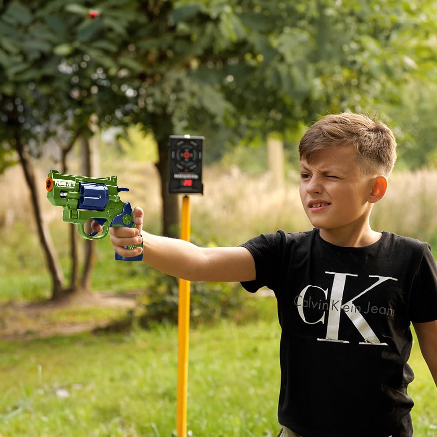 Paquete 2 Pistolas de Juguete COOLFOX con 30 Balas Blandas