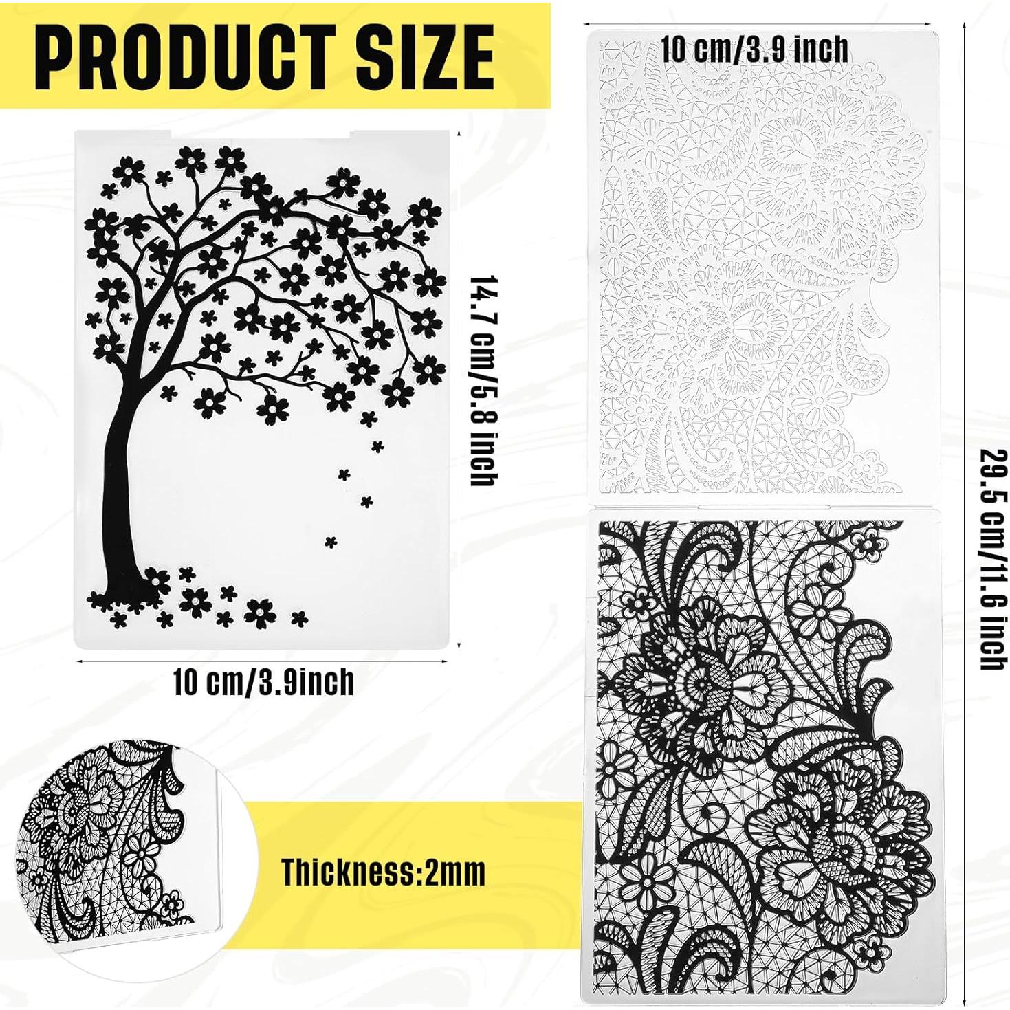 Mumufy 20 Carpetas de Relieve para Tarjetas DIY Clásico