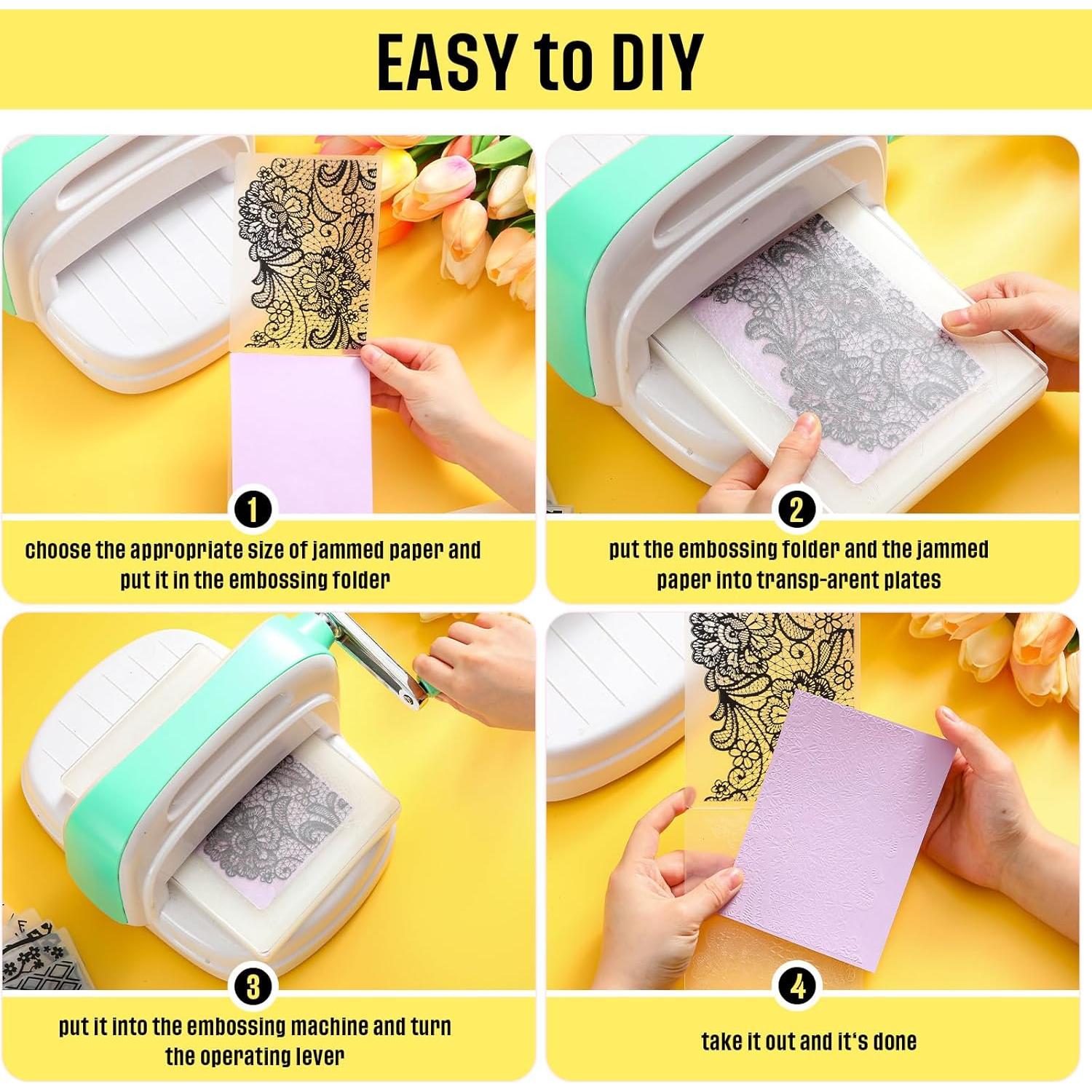 Mumufy 20 Carpetas de Relieve para Tarjetas DIY Clásico