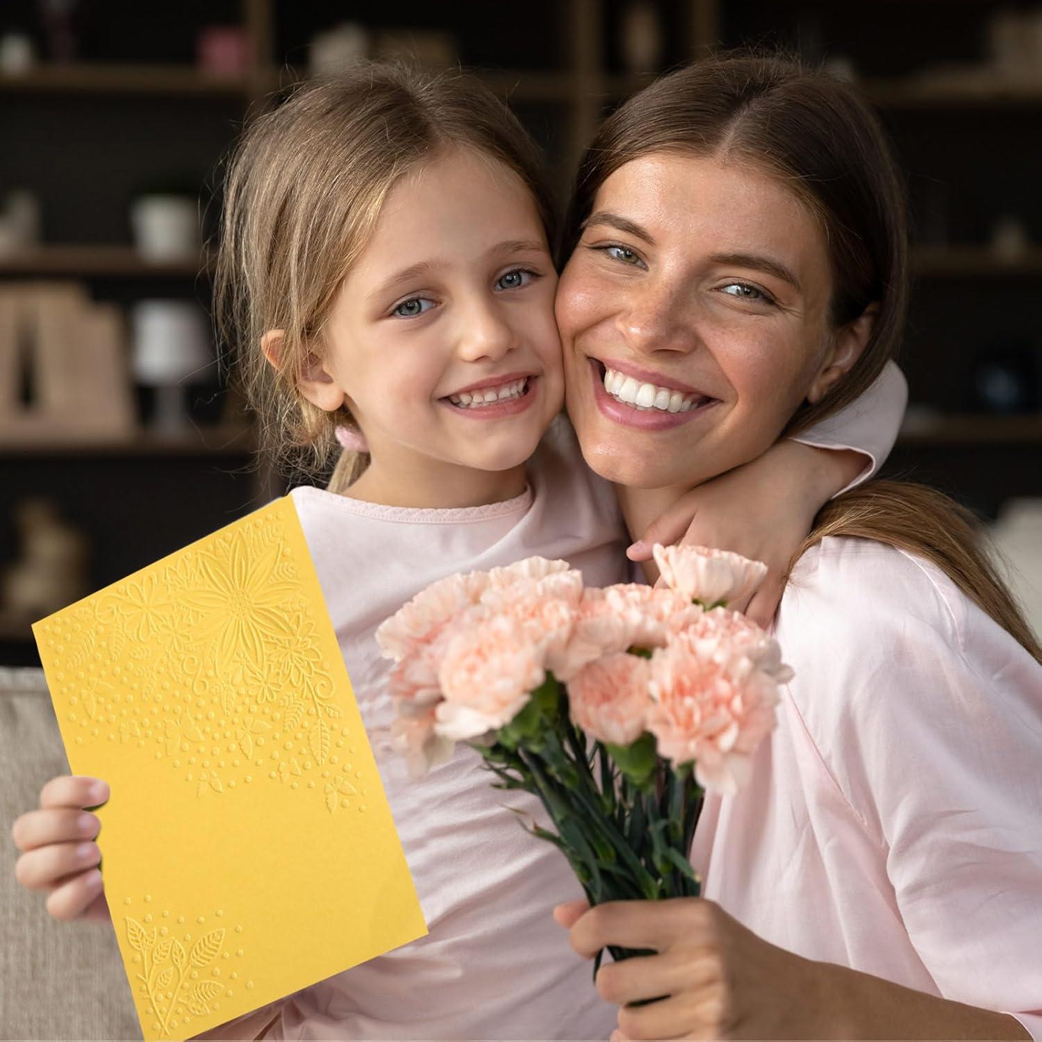 Mumufy 20 Carpetas de Relieve para Tarjetas DIY Clásico