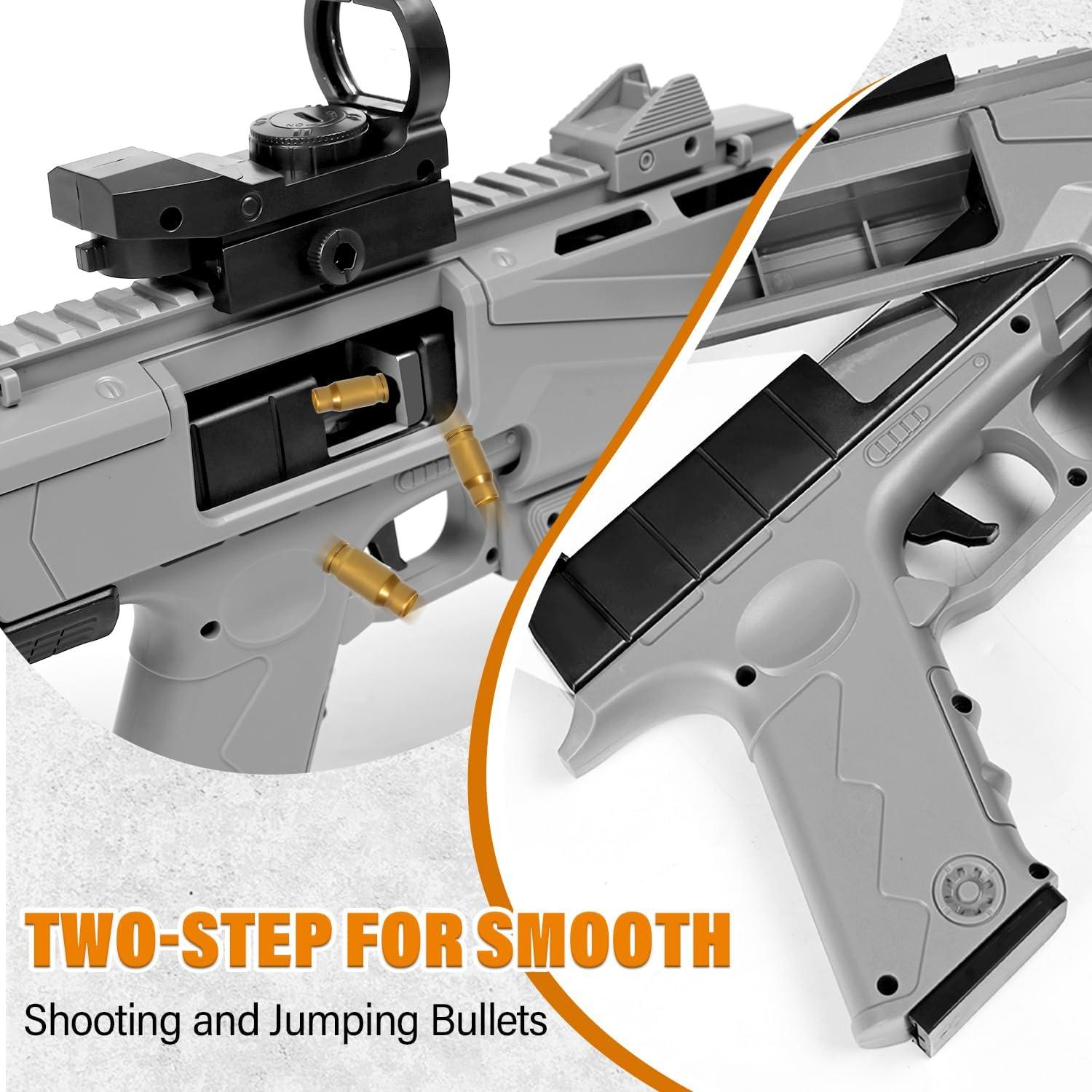 Blaster de Juguete PIXATA con 80 Balas de Espuma y 2 Cargadores