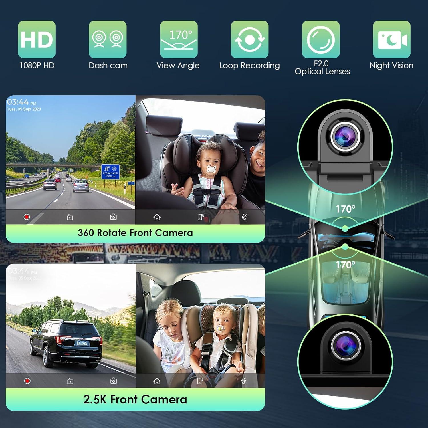 Pantalla Portátil 9" CarPlay Android Auto Inalámbrico 2.5K