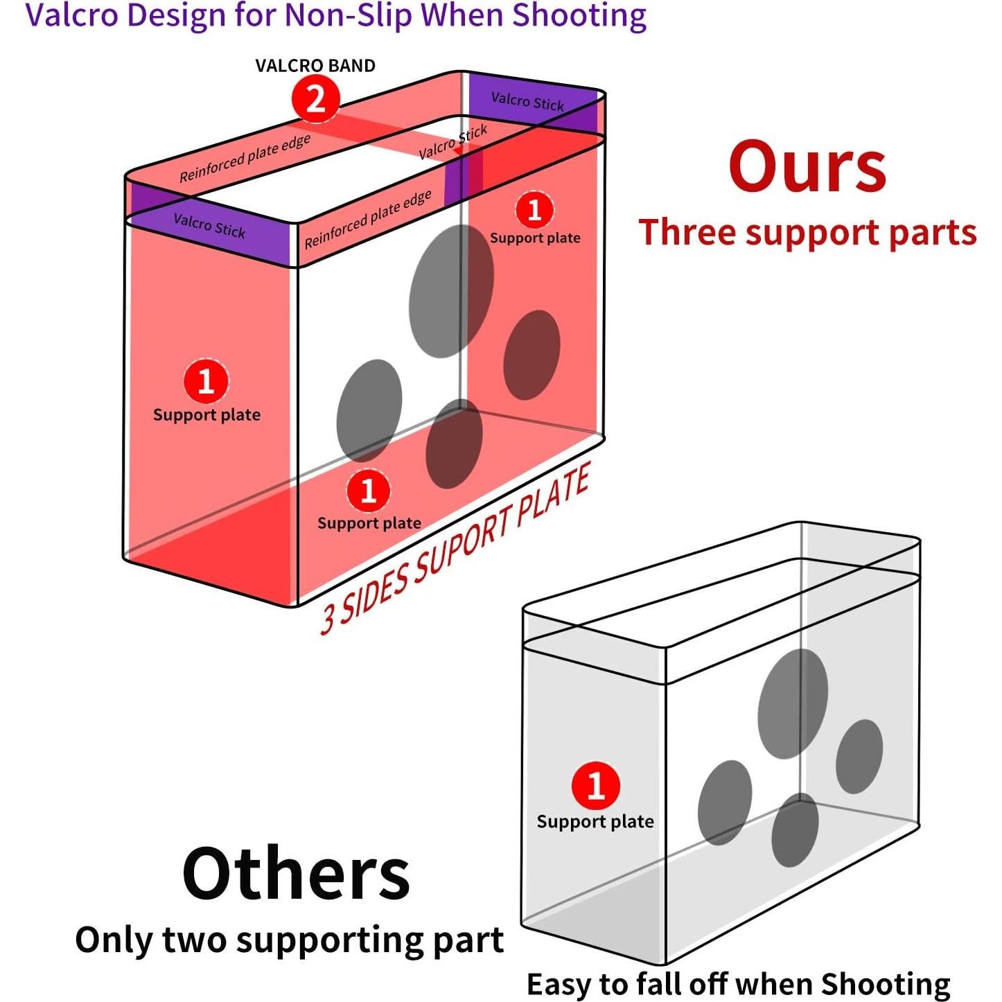Bolsa de Malla Hely Cancy para Dardos Nerf 34x12x30cm
