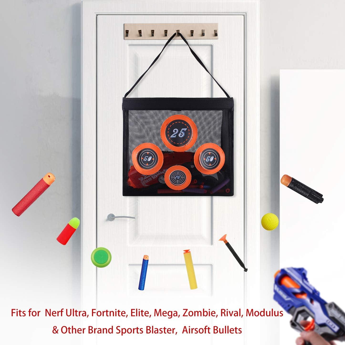 Bolsa de Malla Hely Cancy para Dardos Nerf 34x12x30cm