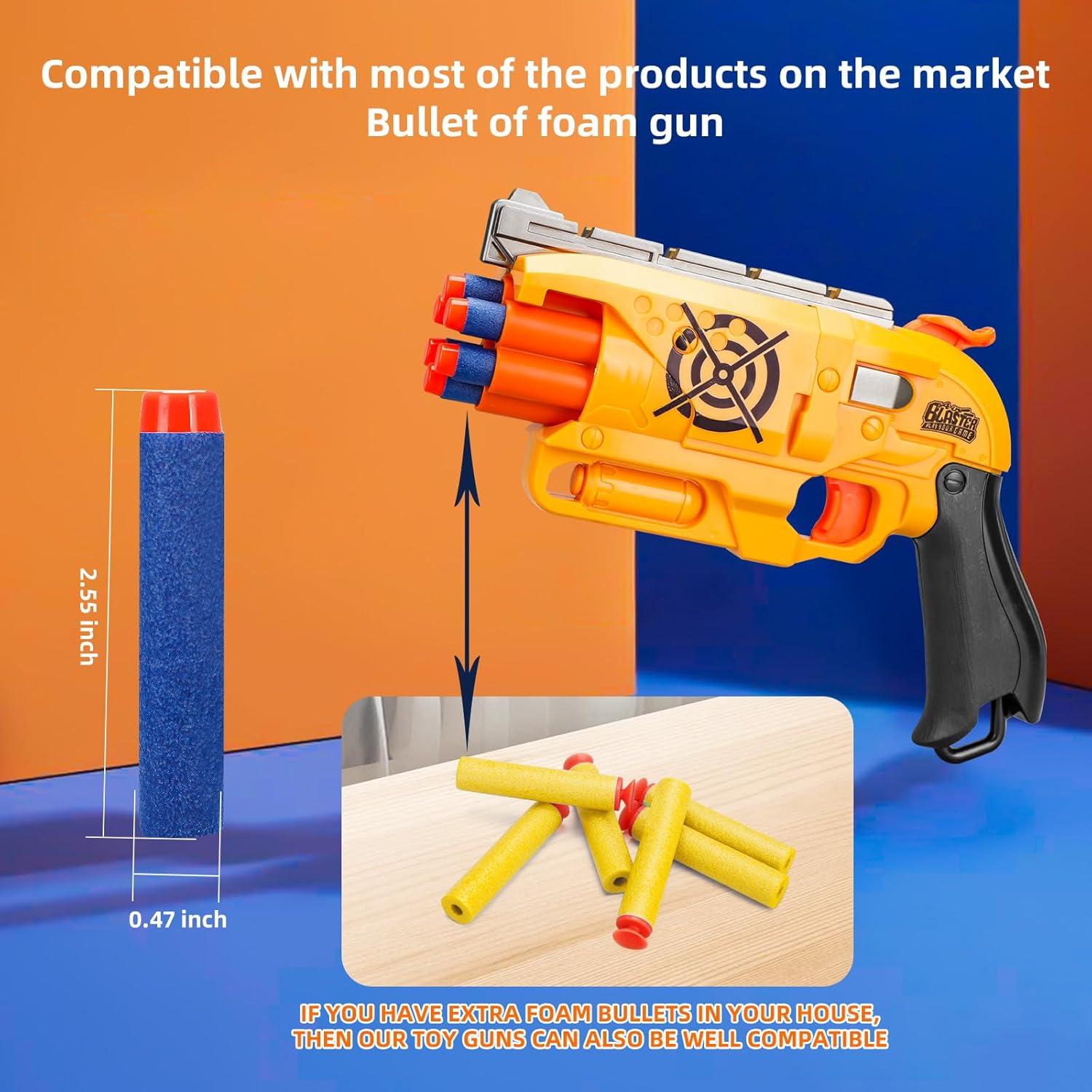 Conjunto de 2 Pistolas Blaster BBnote con 80 Dardos y Objetivos