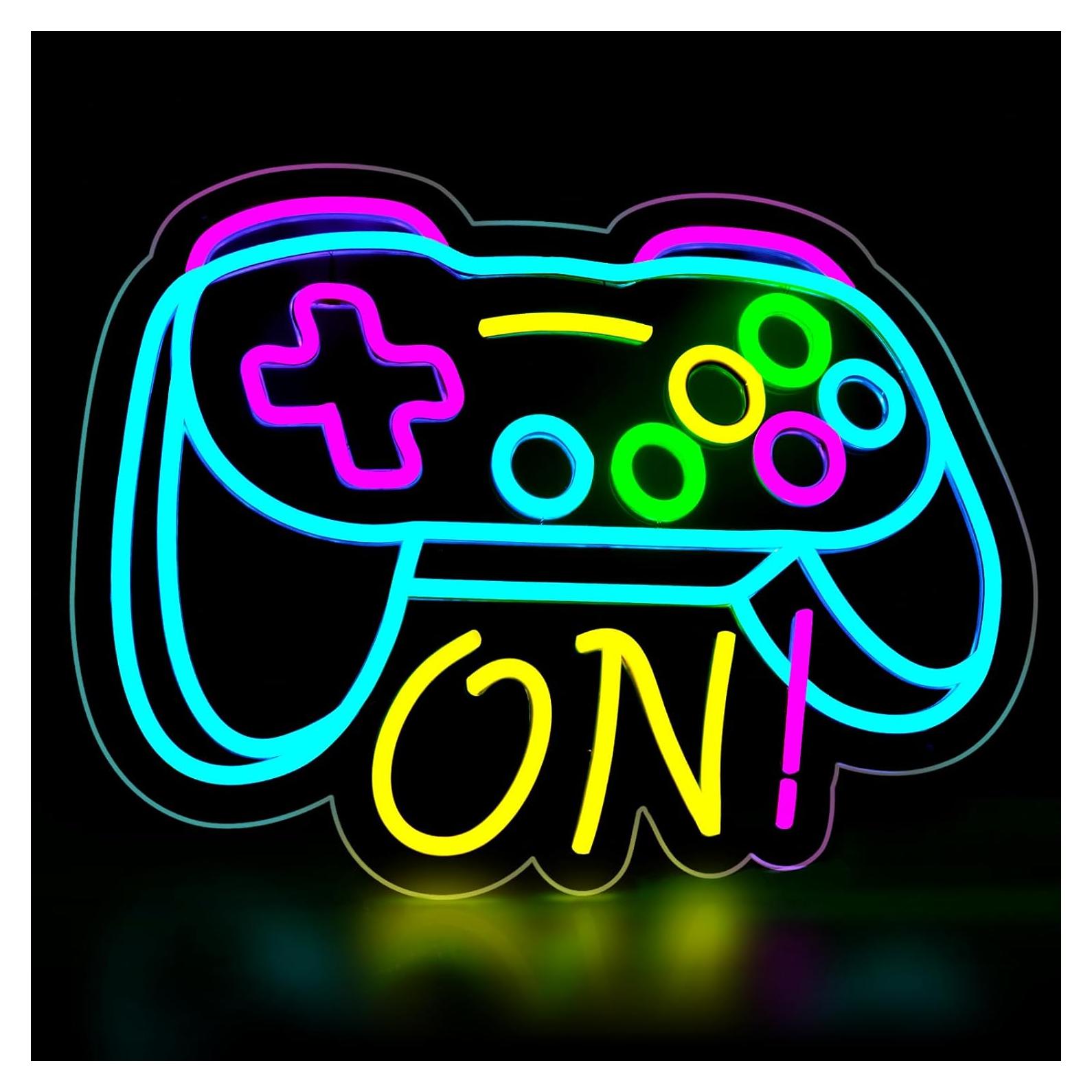 Lámpara de Neón Gamer Sparklove 40.6x31.8cm Dimmable