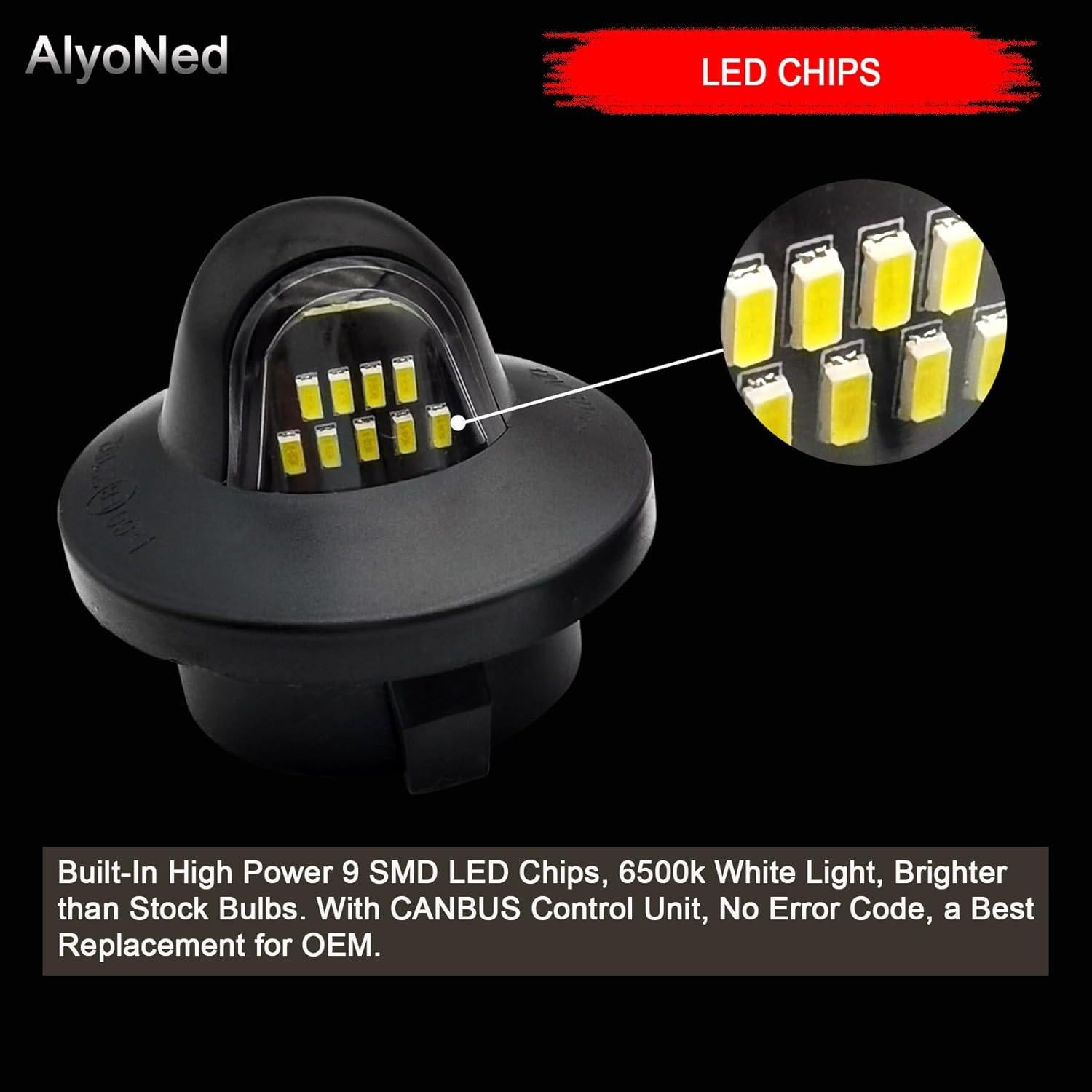 Lámparas LED traseras AlyoNed para Ford F-150 F-250 F-350