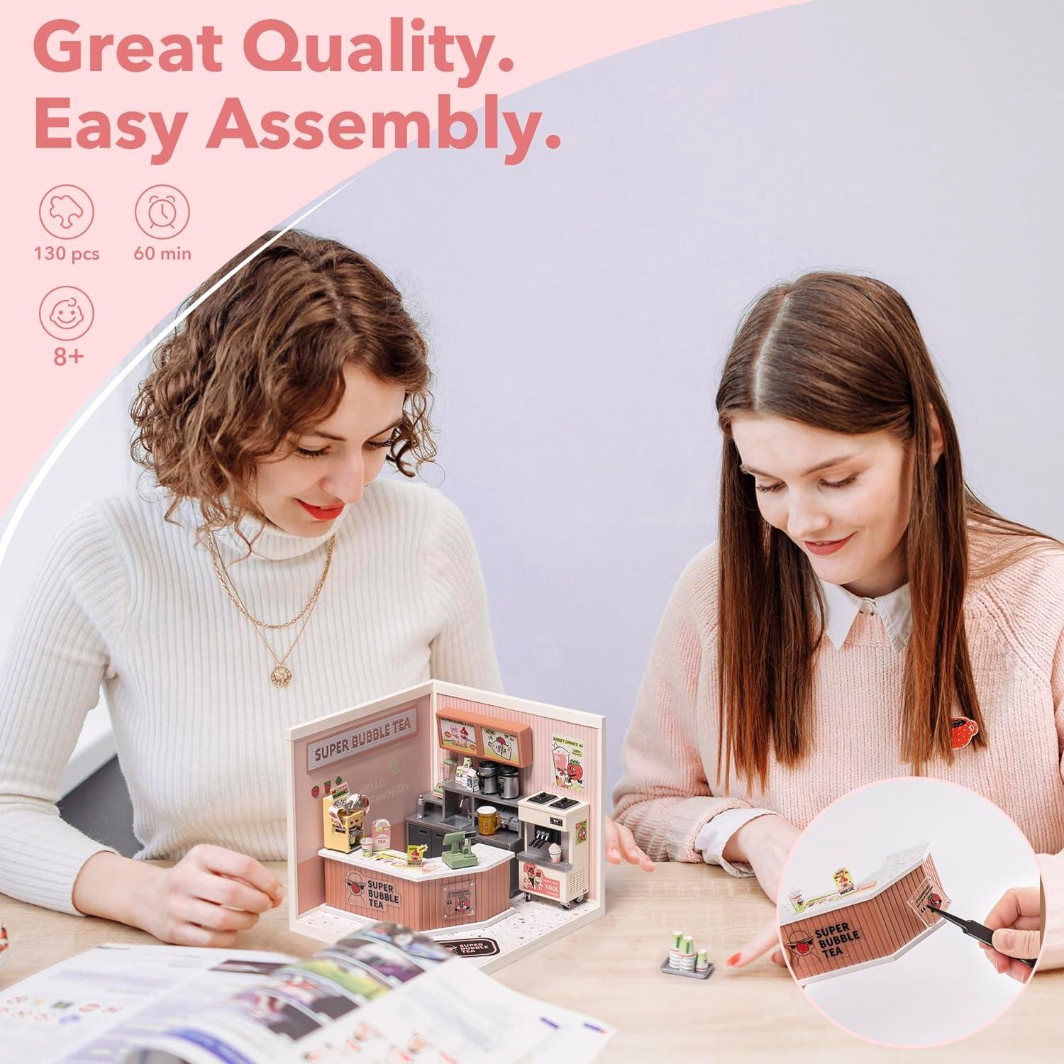 Juego de Construcción Rolife Casa de Té con LED 130 Piezas