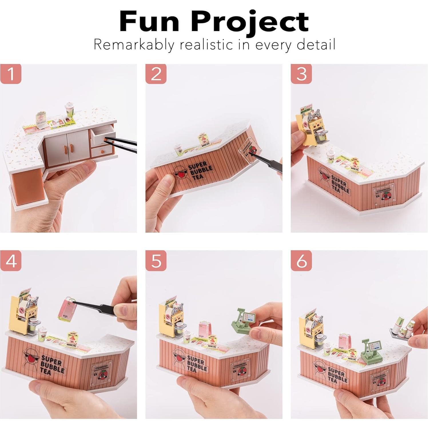 Juego de Construcción Rolife Casa de Té con LED 130 Piezas