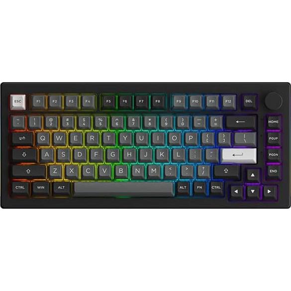 Teclado Mecánico Akko 5075B Plus 75% RGB Intercambiable