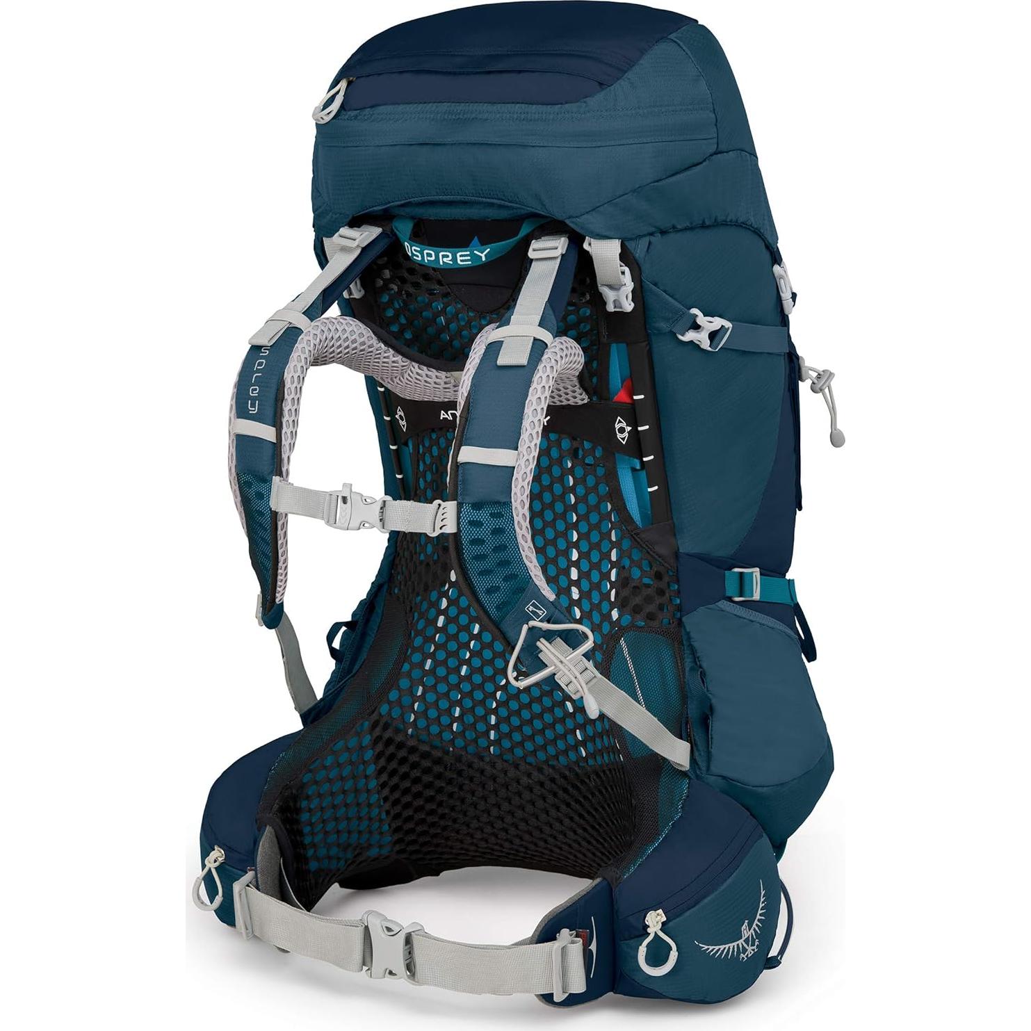 Mochila de Senderismo Osprey Aura AG 50L Mujer Azul X-Pequeño