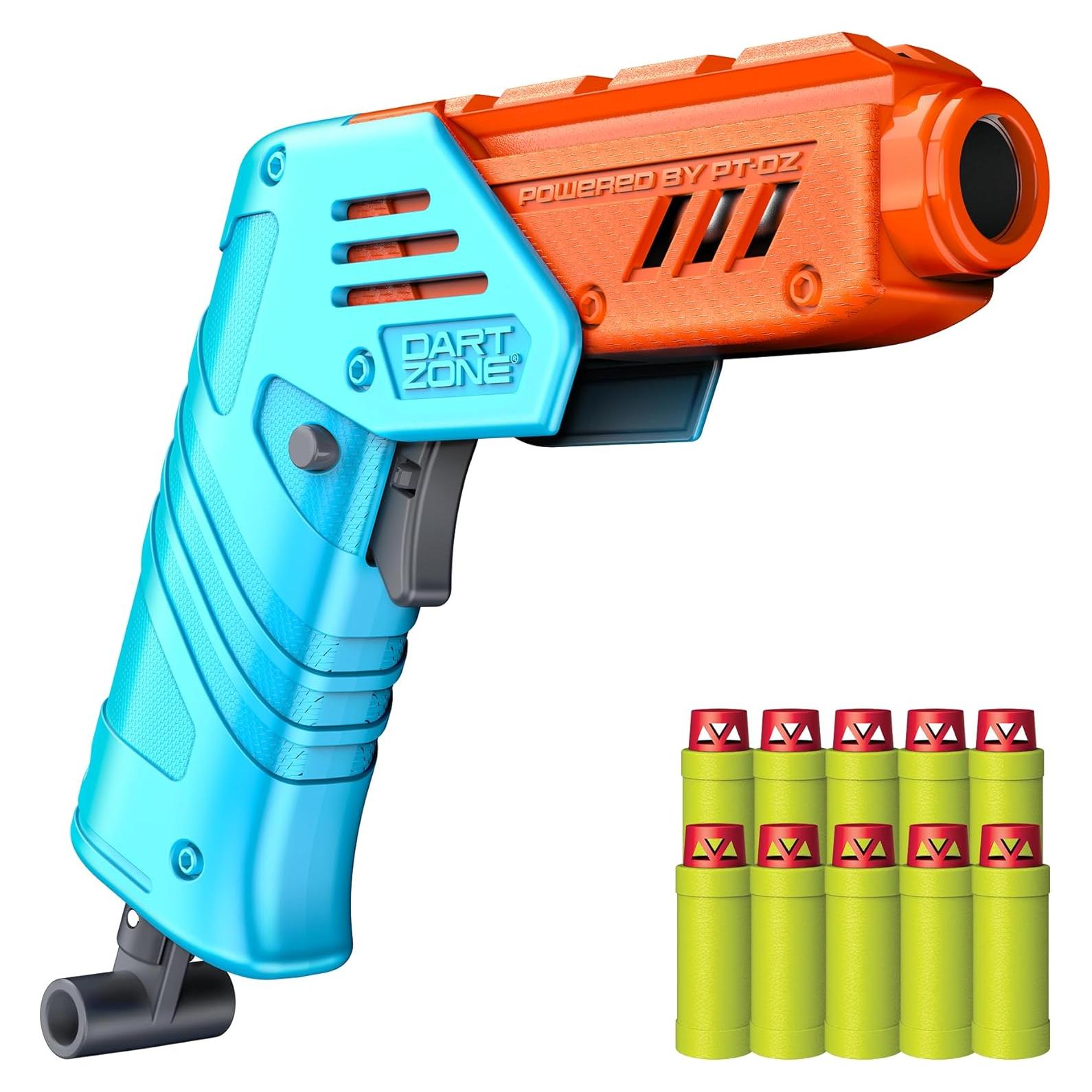 Dart Zone Max Solo Pro Blaster de Dardos de Espuma 10 Dardos