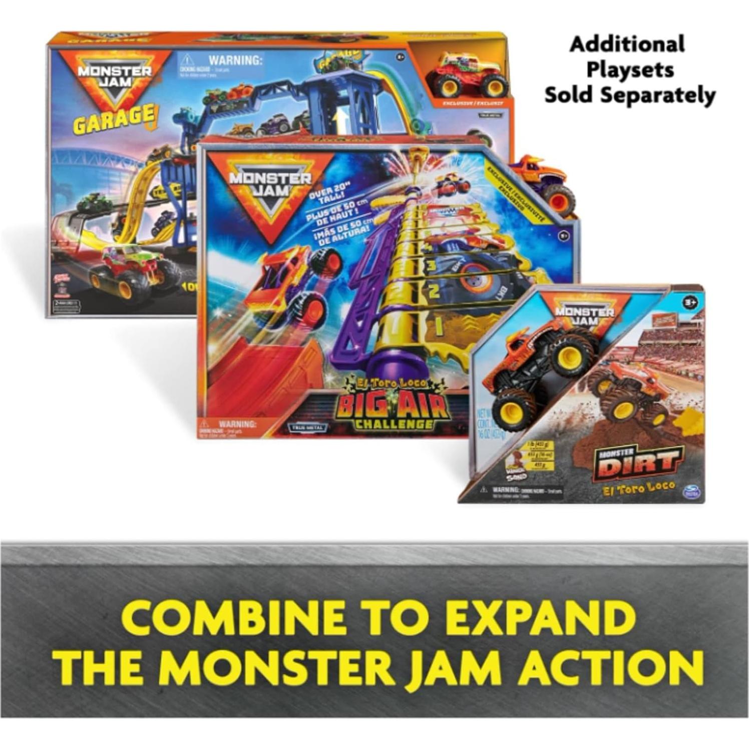 Set de Juego Monster Jam Megalodon Loop de Doom 1:64