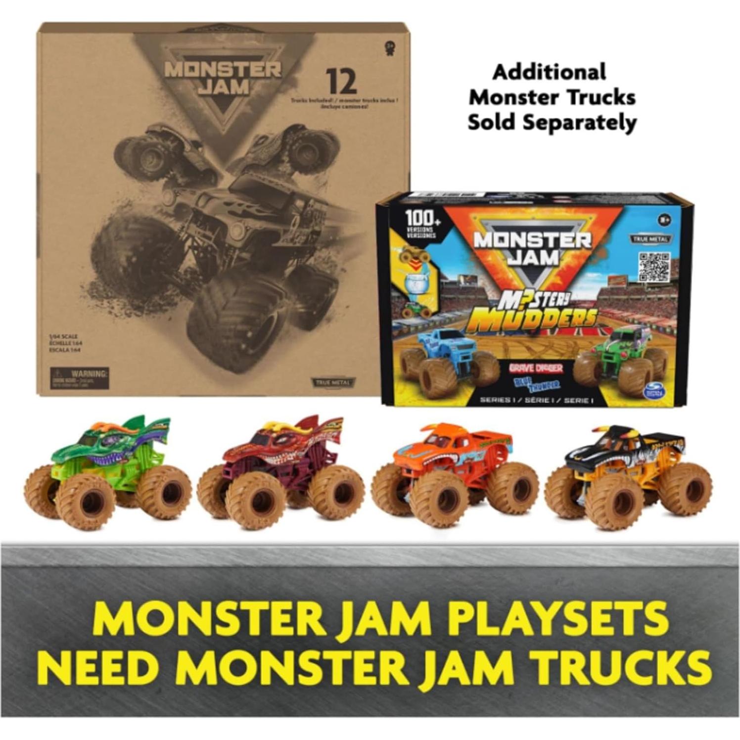 Set de Juego Monster Jam Megalodon Loop de Doom 1:64