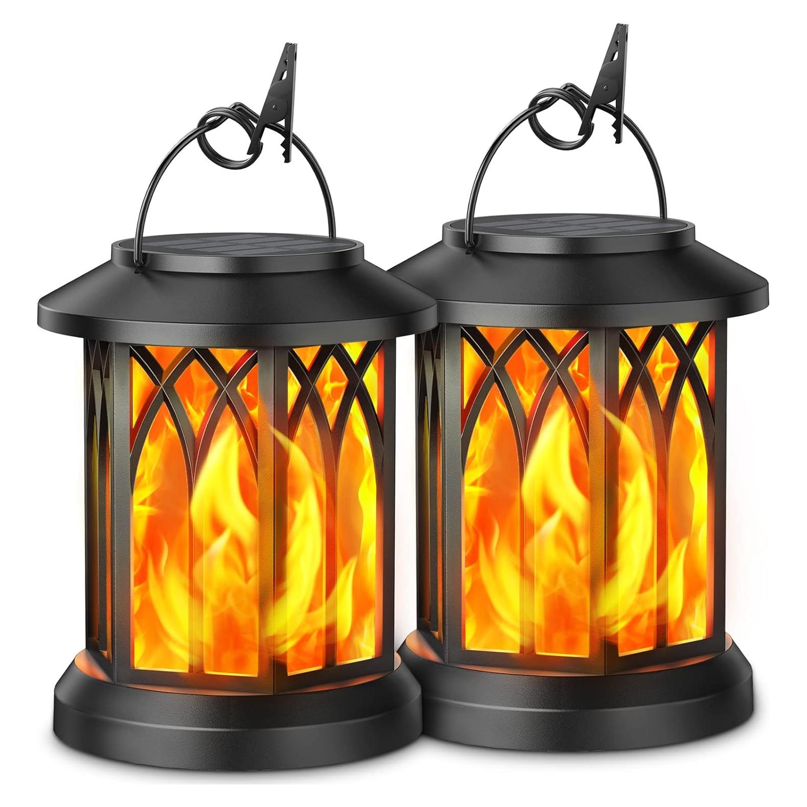 Linternas Solares Colgantes KOOPER 2 Paquete Impermeables