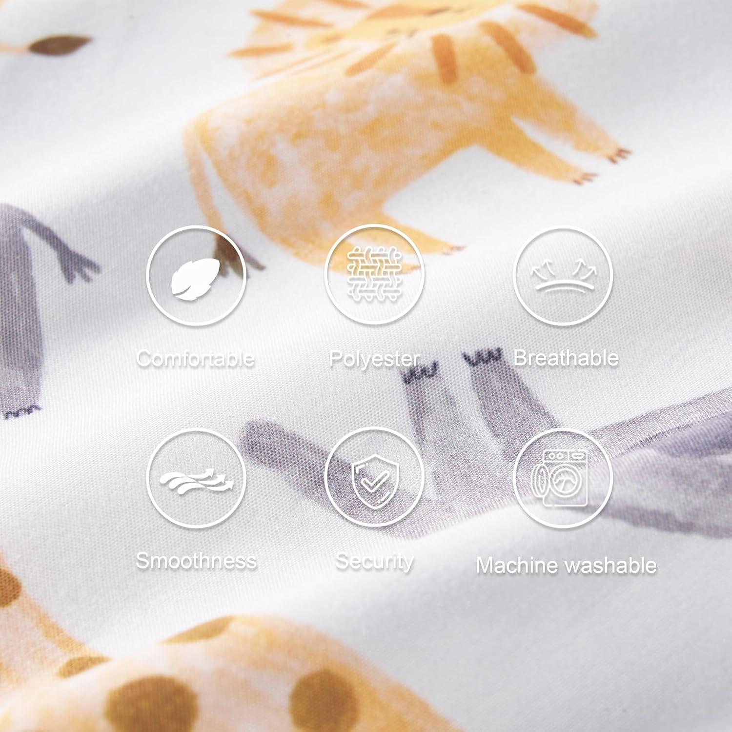 Fundas de Almohada TILLYOU para Niños 33x46 cm Paquete de 2