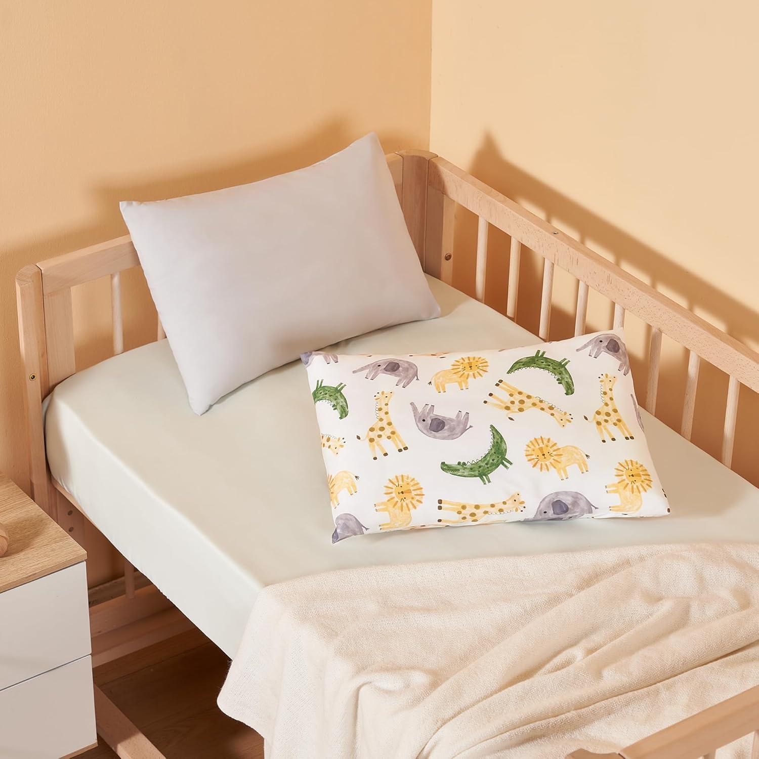 Fundas de Almohada TILLYOU para Niños 33x46 cm Paquete de 2