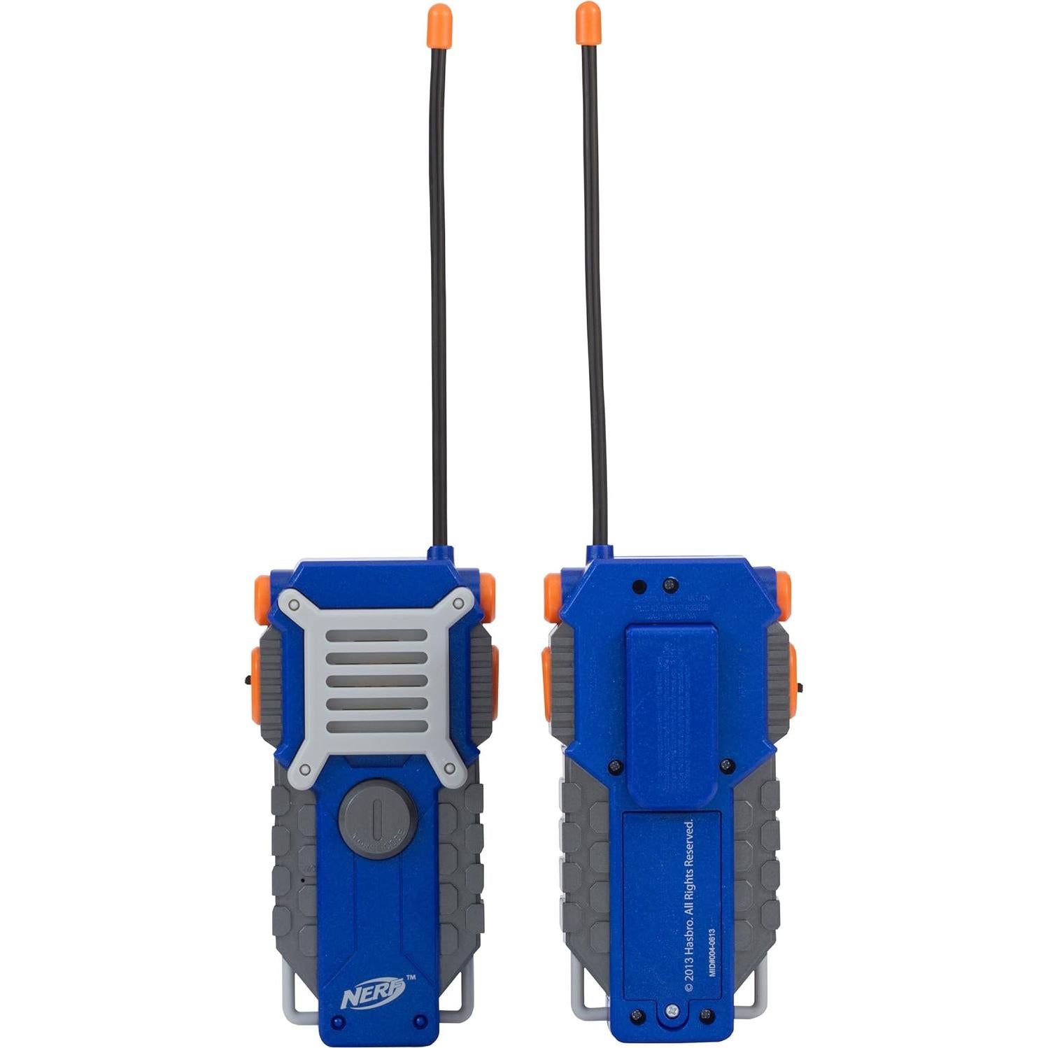 Walkie Talkies Nerf Sakar Set de 2 Alcance 304,8 m