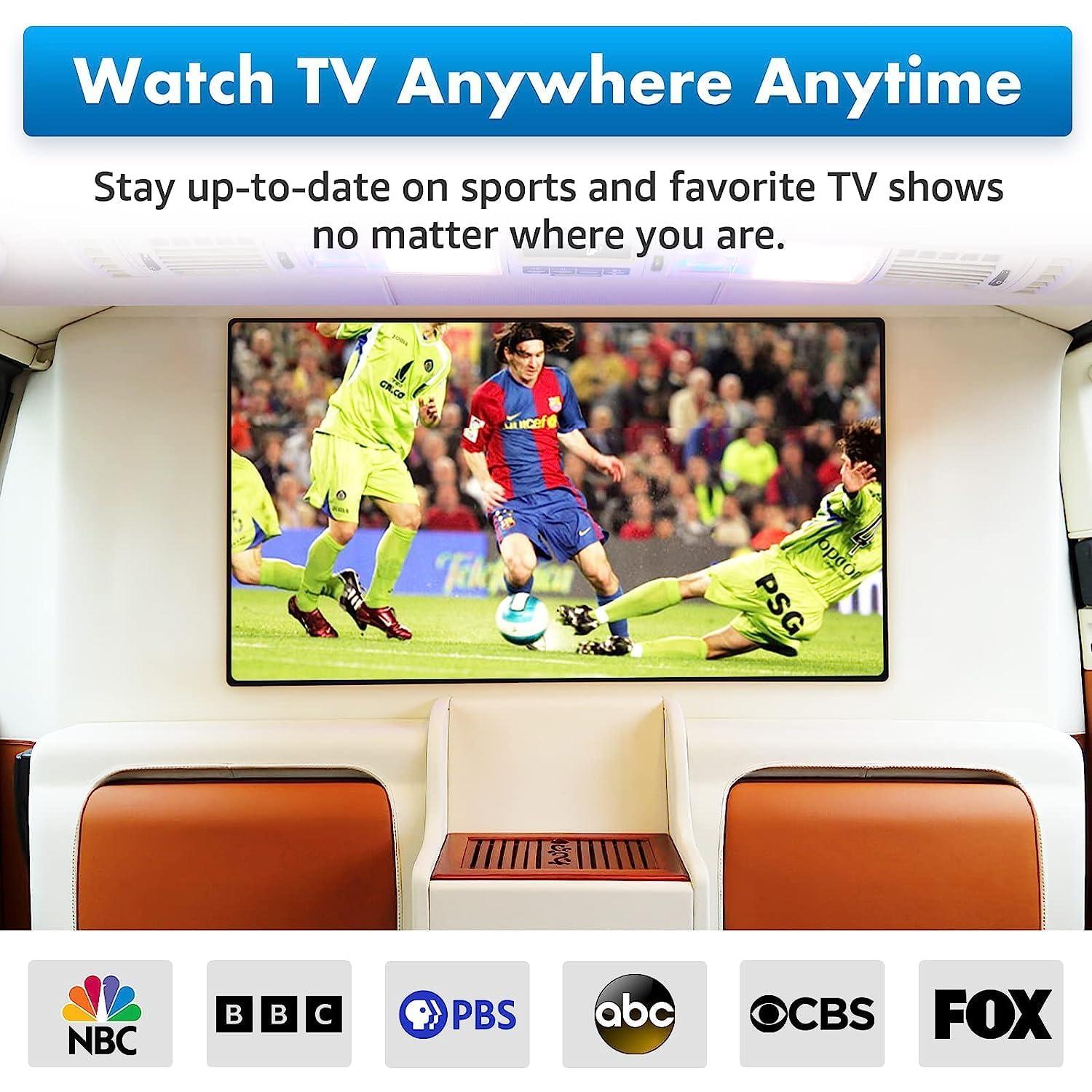 Antena de TV Exterior HDTV 4K DTB TECH 100 Millas Alcance