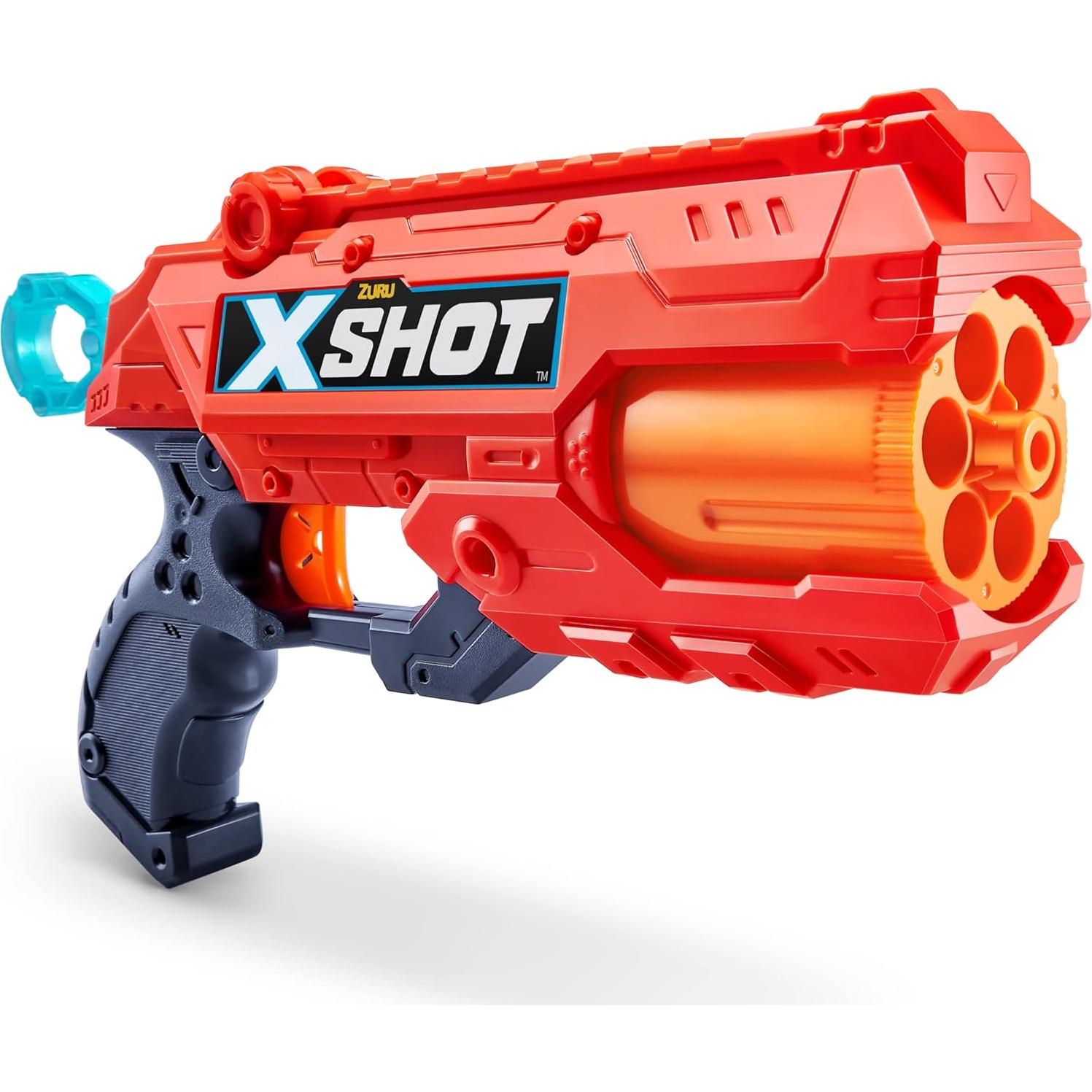 Lanzador de Dardos X-Shot Excel Reflex 6 ZURU Rojo