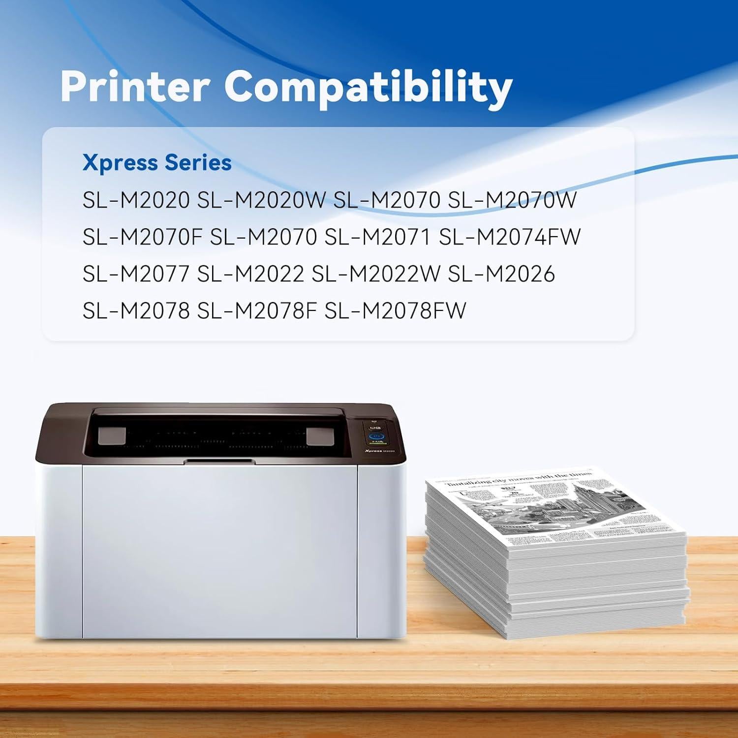 Cartucho de Tóner Negro MLT-D111S Belietop Compatible 2 Pzs