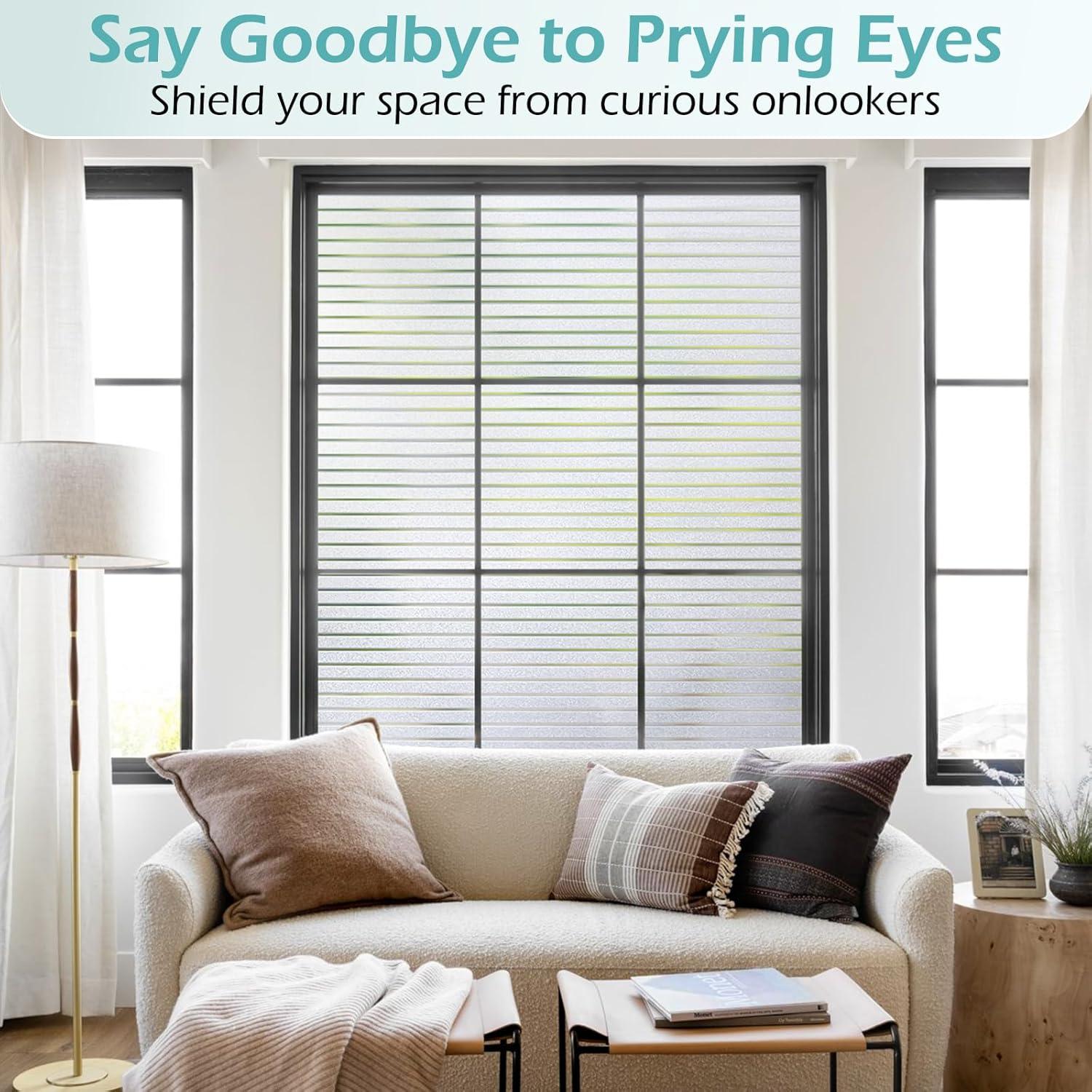 Película de Privacidad DOWELL 44.5x300 cm Vinilo Esmerilado