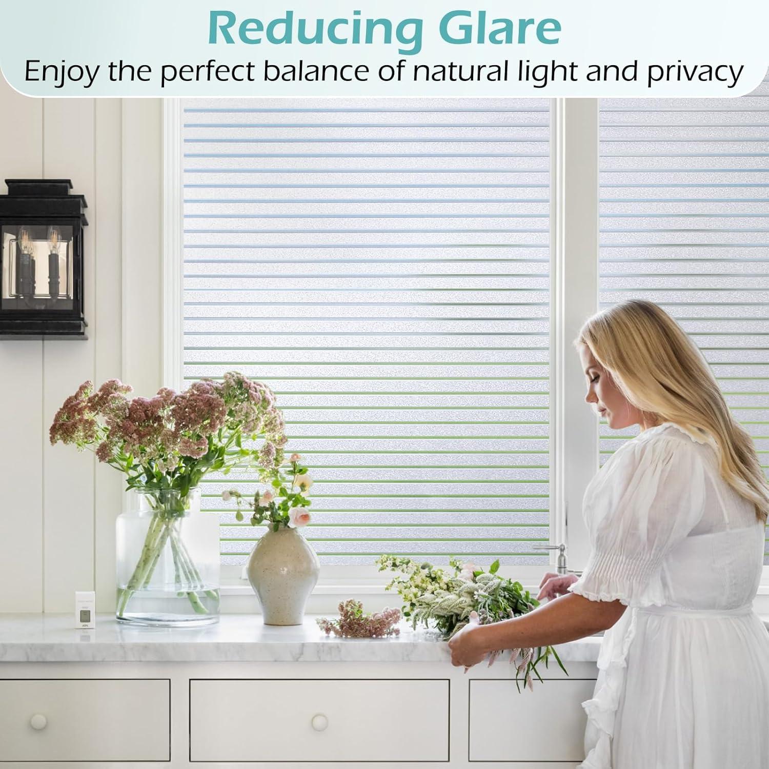 Película de Privacidad DOWELL 44.5x300 cm Vinilo Esmerilado