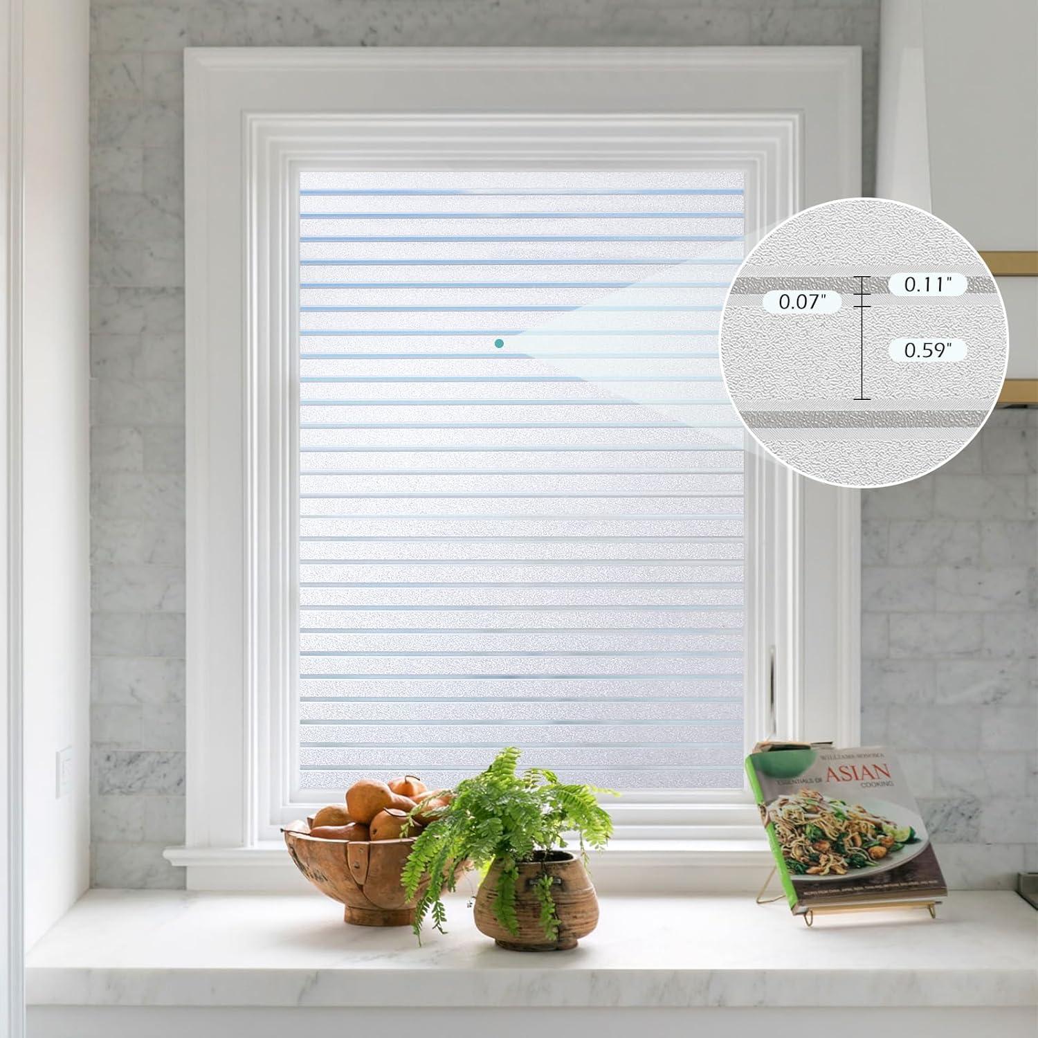 Película de Privacidad DOWELL 44.5x300 cm Vinilo Esmerilado