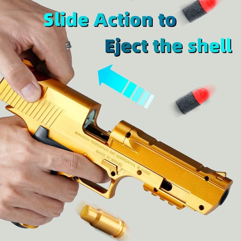 Pistola de Juguete YoeDirect con Cargador y Balas Suaves