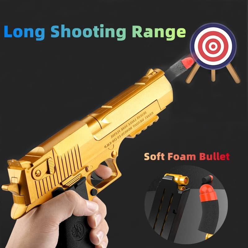 Pistola de Juguete YoeDirect con Cargador y Balas Suaves