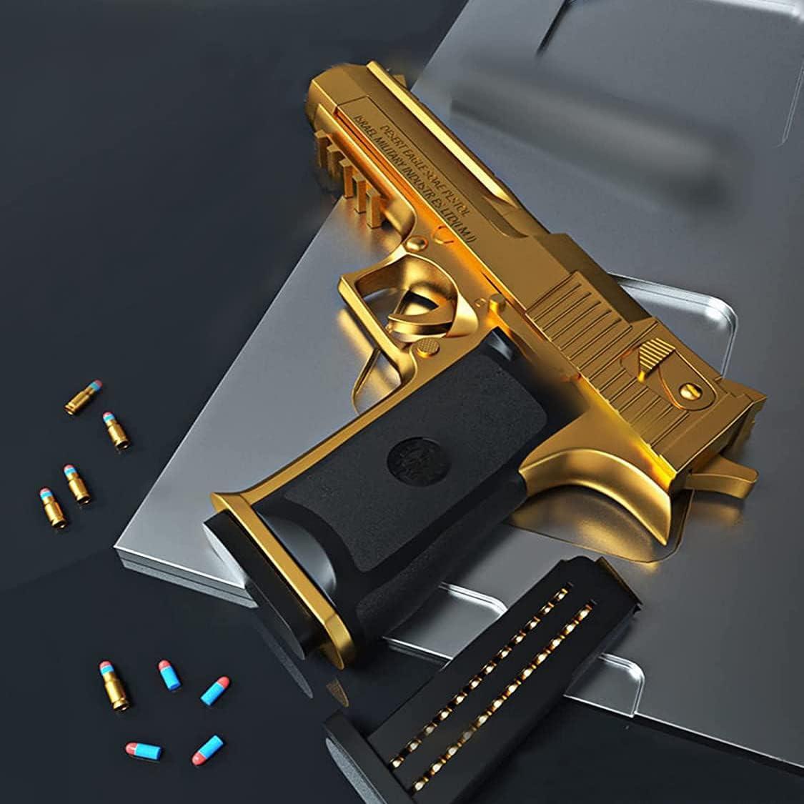 Pistola de Juguete YoeDirect con Cargador y Balas Suaves