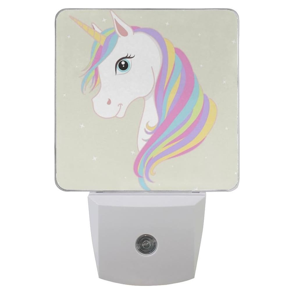 Lámpara de Noche LED DIY.HD con Sensor Crepúsculo 2 Unidades