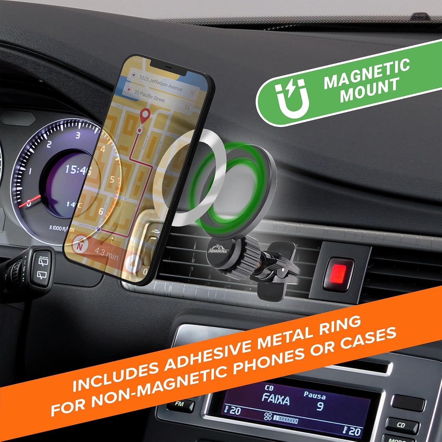 Soporte Magnético para Teléfono Armor All - Ventilación de Aire