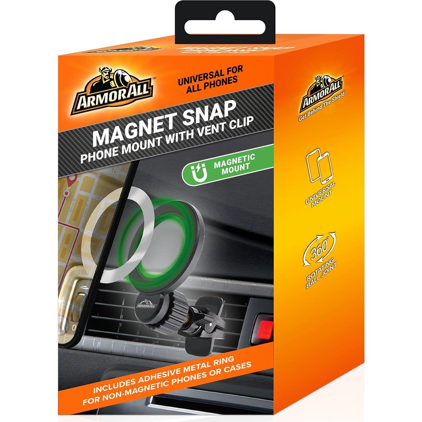 Soporte Magnético para Teléfono Armor All - Ventilación de Aire